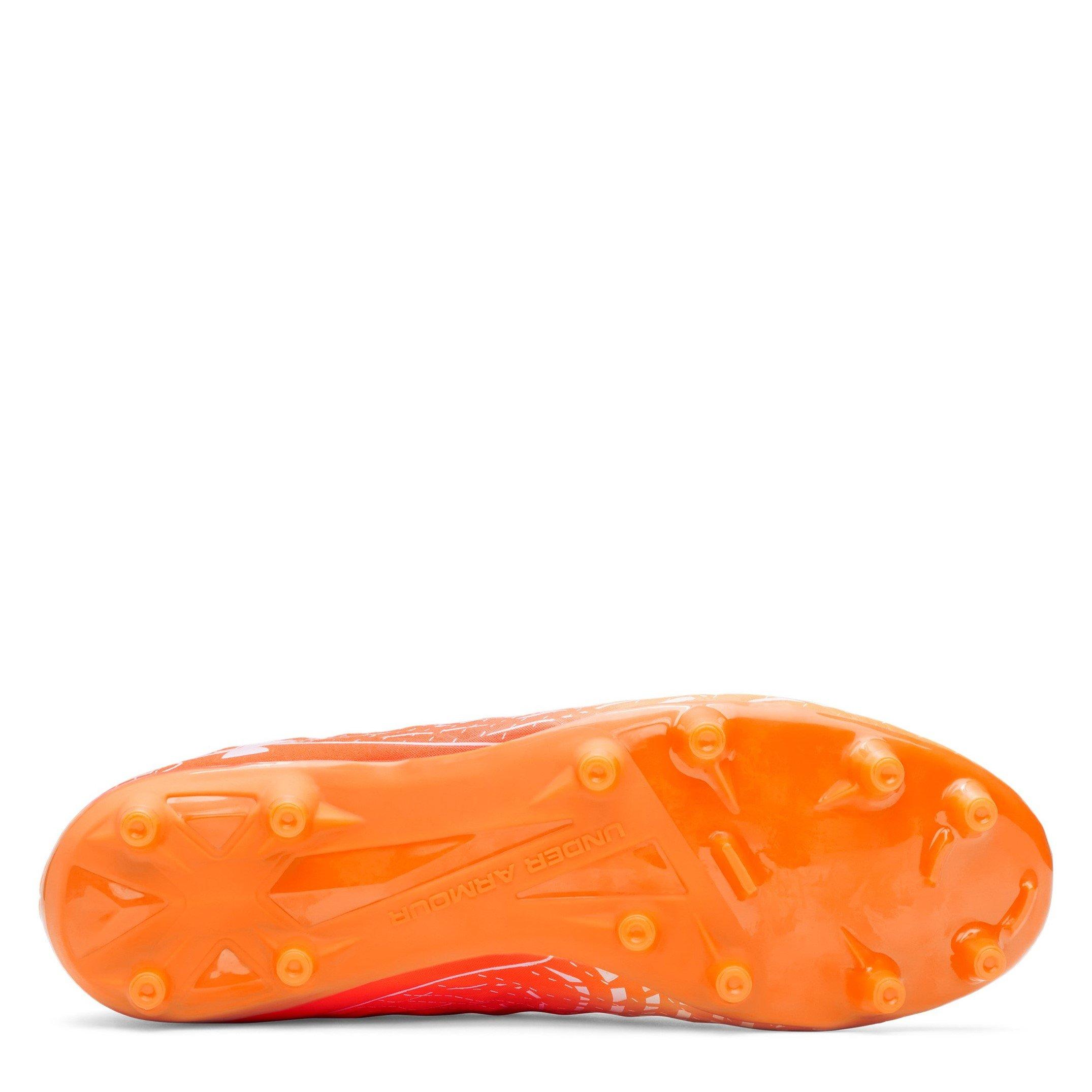 Orange/Weiß - Under Armour - Magnetico Select Adults Firm Ground Football Boots - 3
