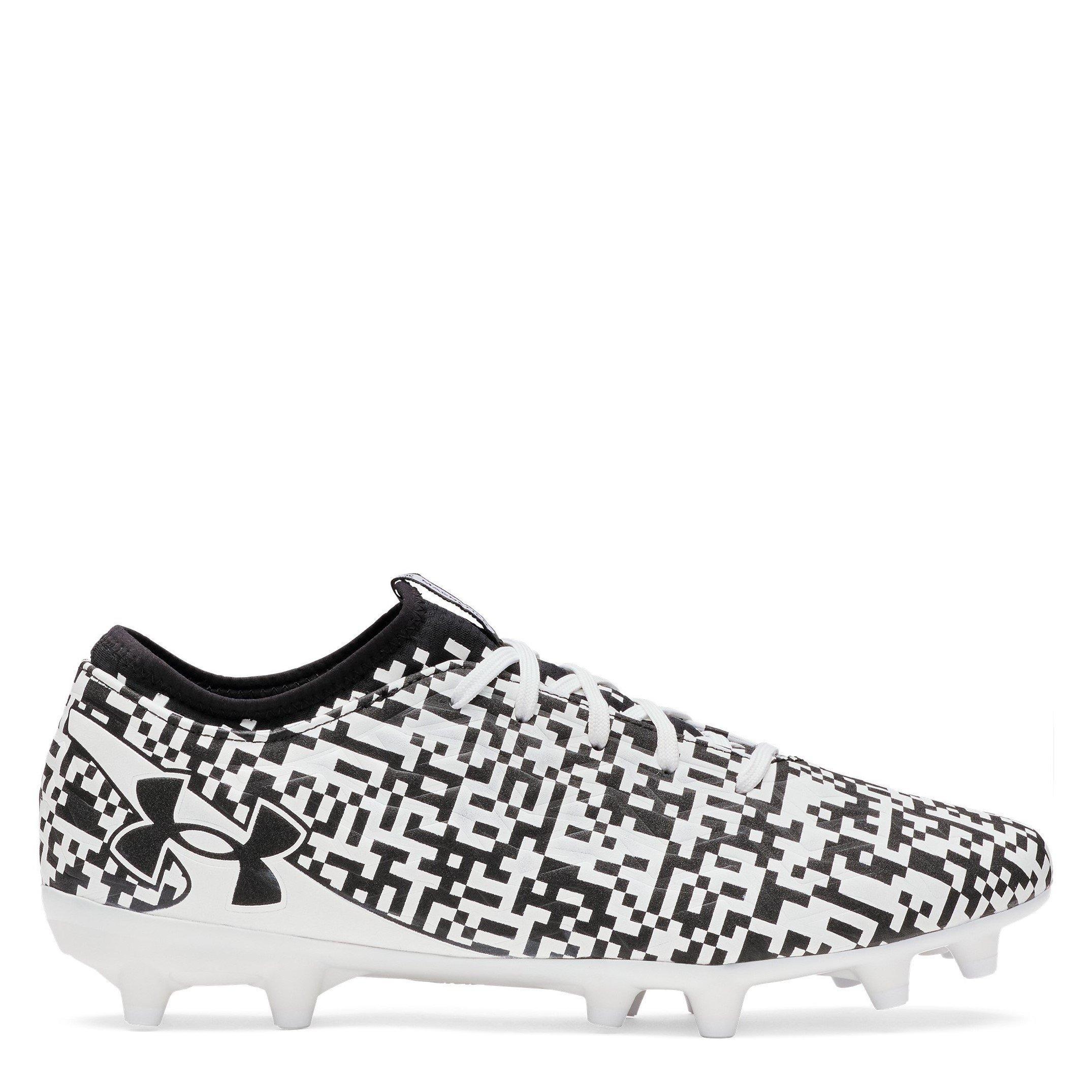 Under Armour Men's Magnetico Select Adults Firm Ground Football Boots - Black/White - 11 (46)