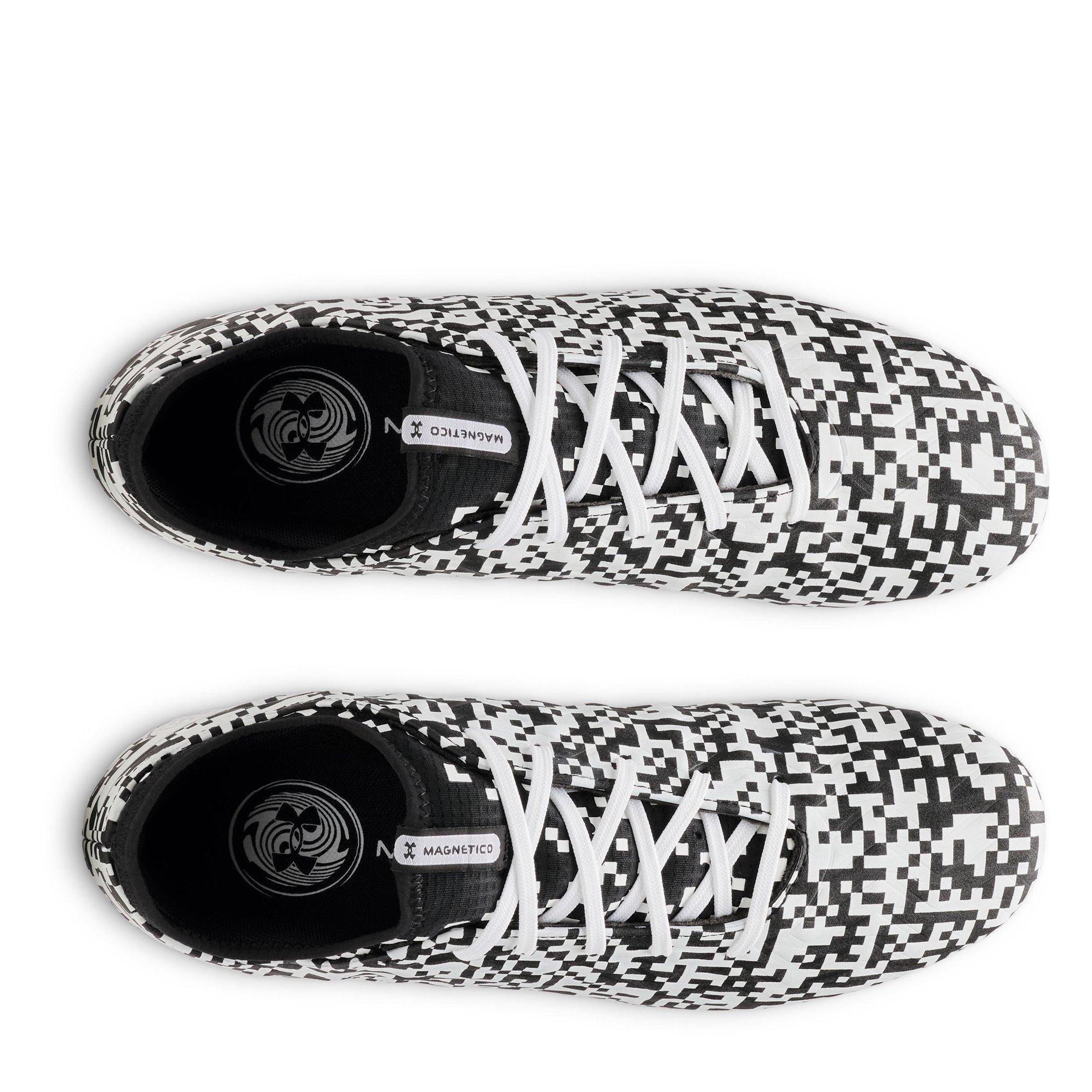 Black/White - Under Armour - Magnetico Select Adults Firm Ground Football Boots - 4