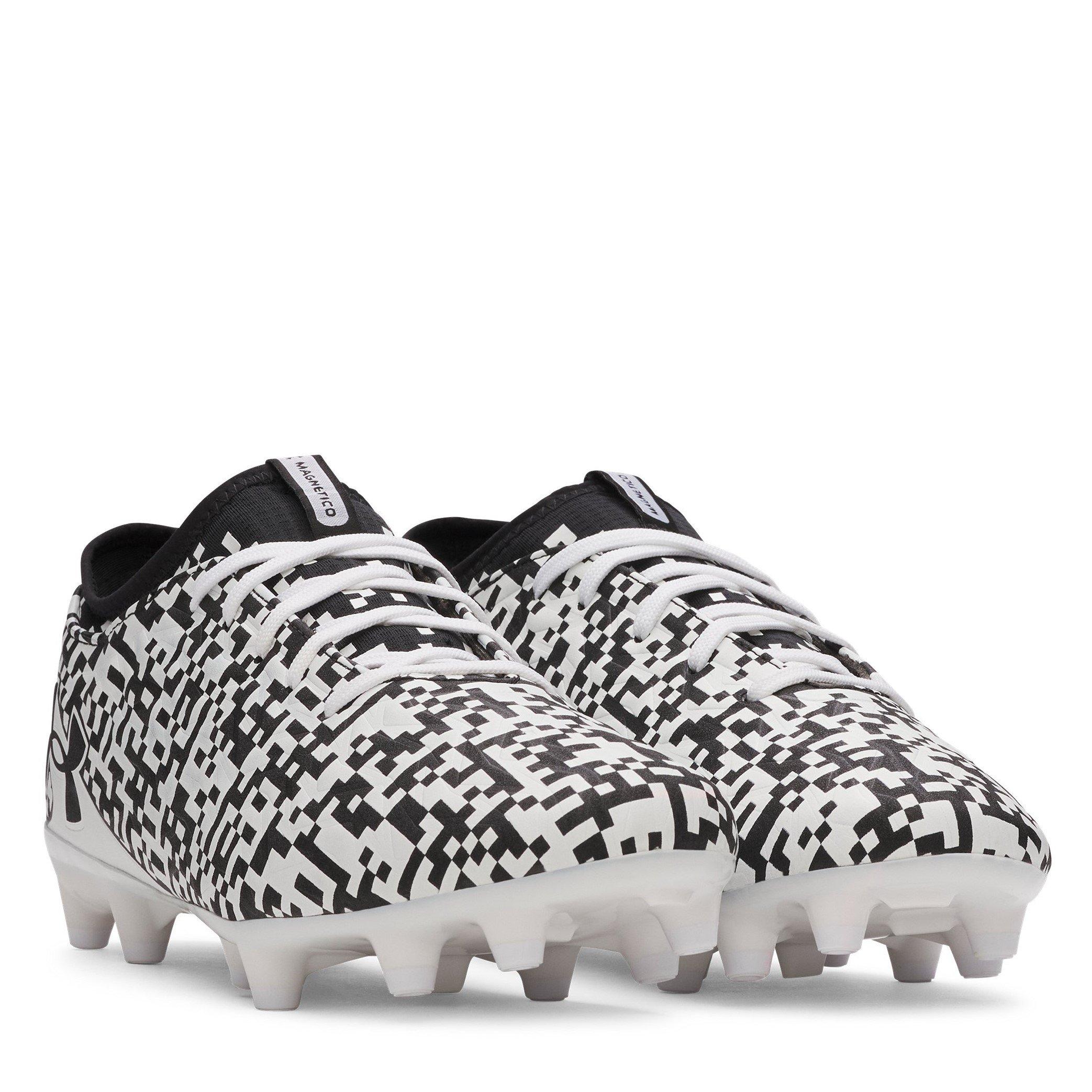 Black/White - Under Armour - Magnetico Select Adults Firm Ground Football Boots - 5