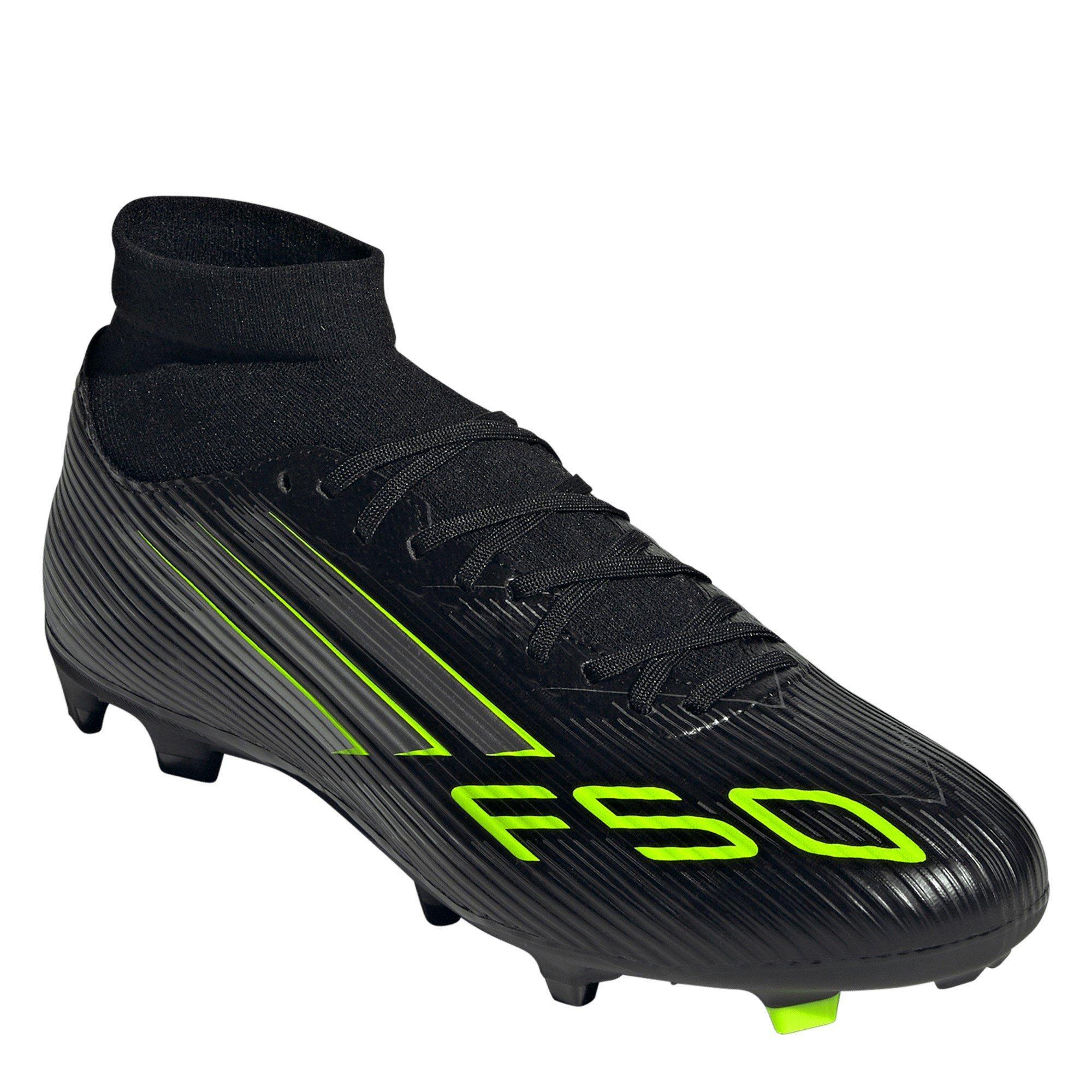 Black/Lemon - adidas - F50 League Mens Firm Ground Football Boots - 3