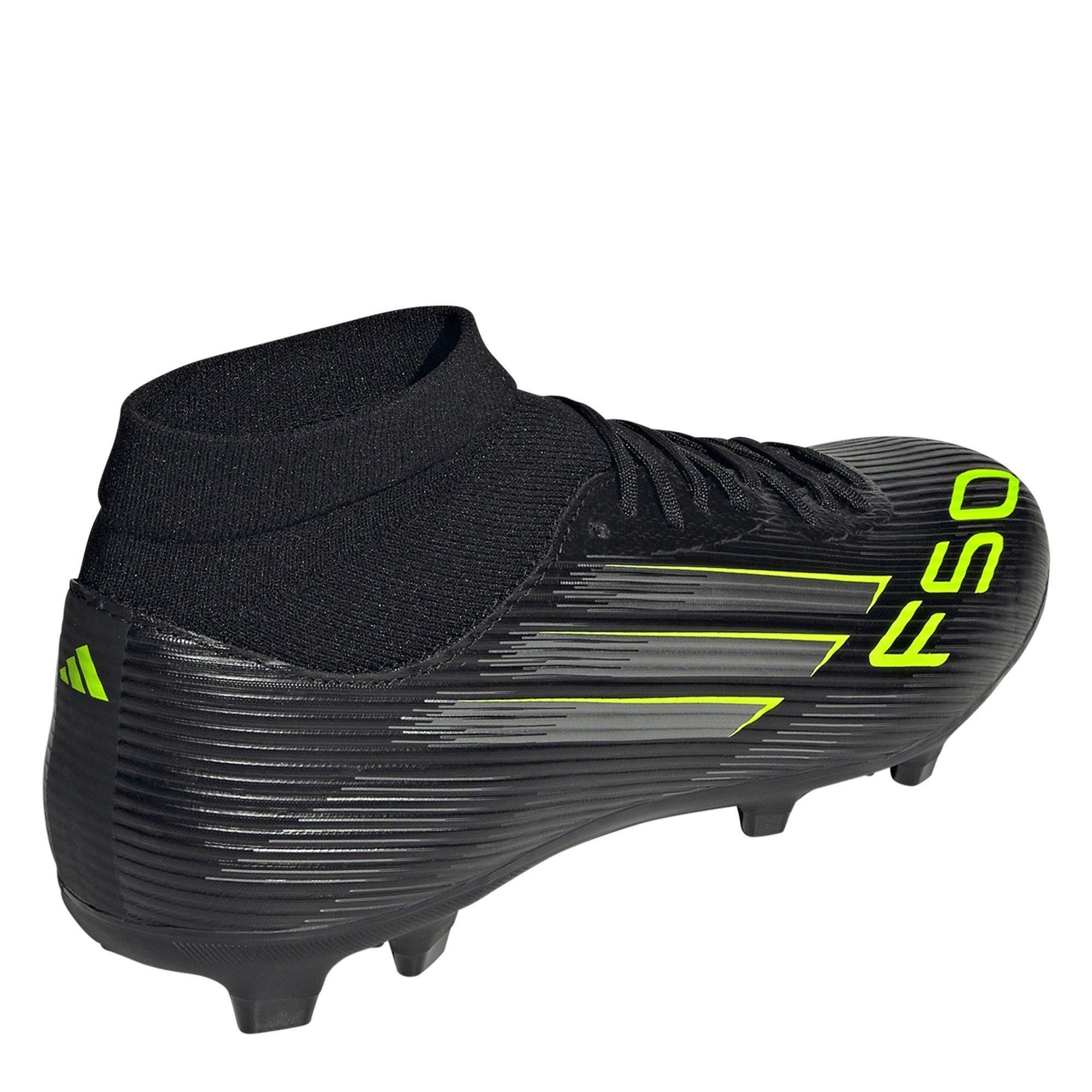 Black/Lemon - adidas - F50 League Mens Firm Ground Football Boots - 4