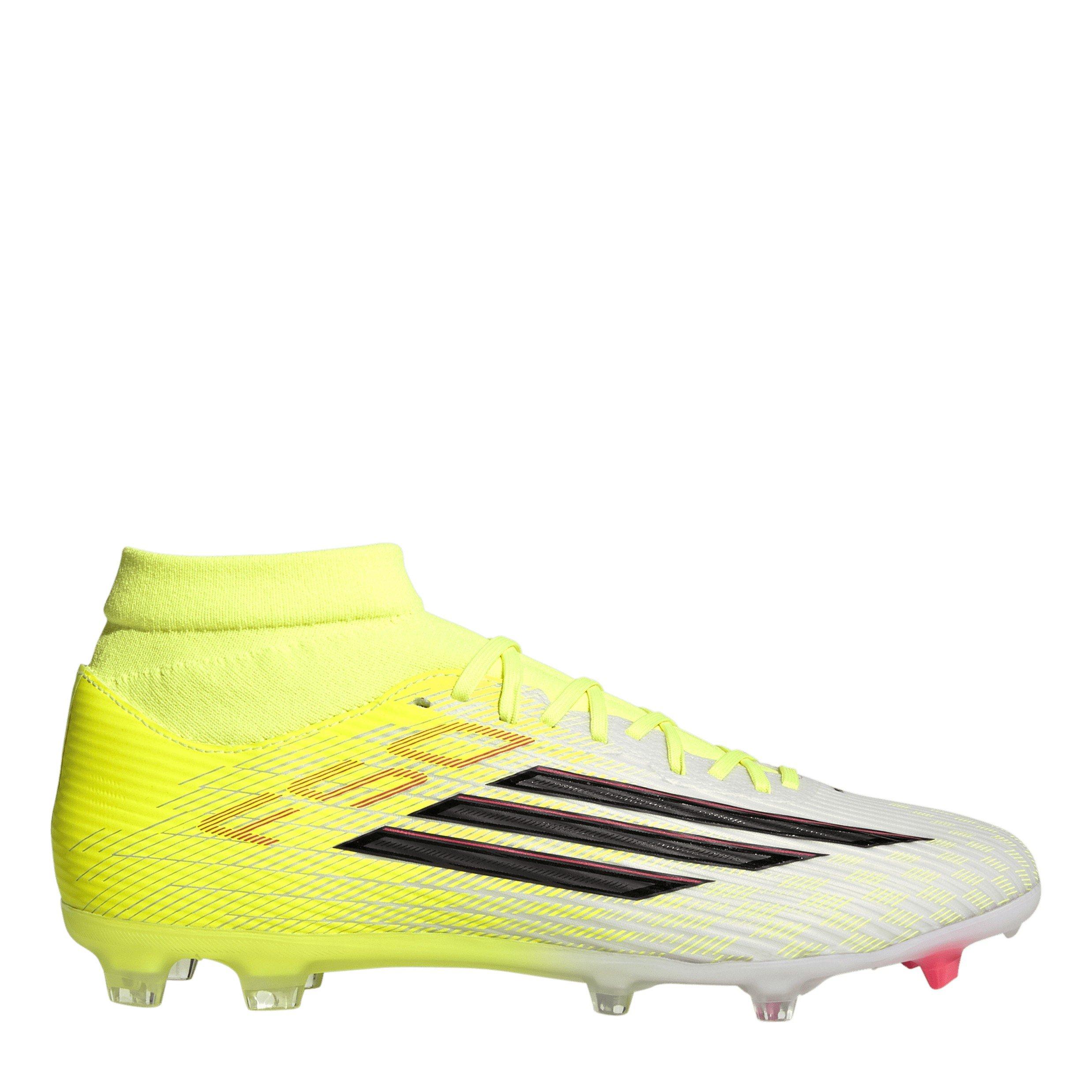 Adidas Men's F50 League Firm Ground Football Boots - Solar Yellow - 7.5 (41.3)