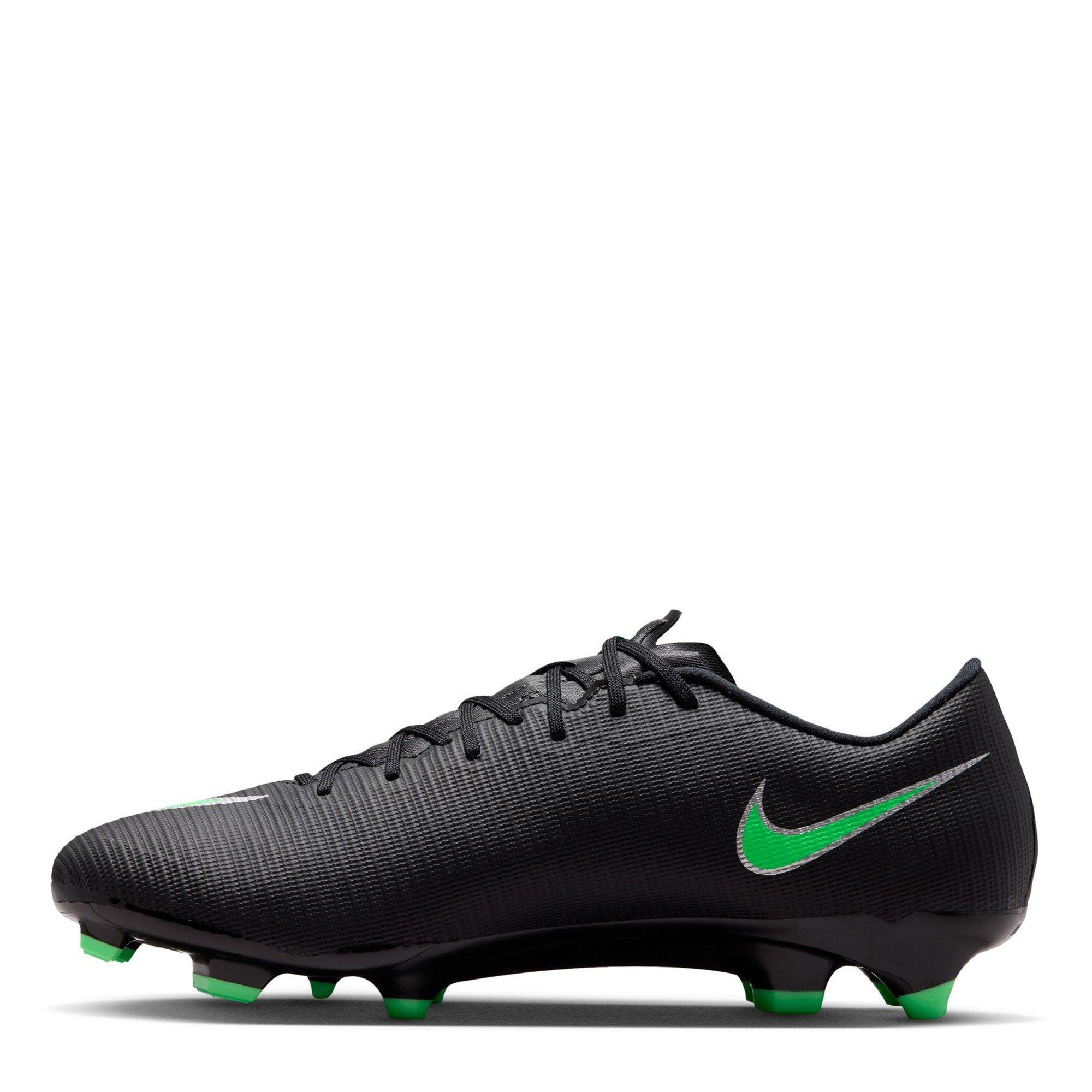 Black/Green - Nike - Men's Vapor 17 Academy Firm Ground Football Boots - 2