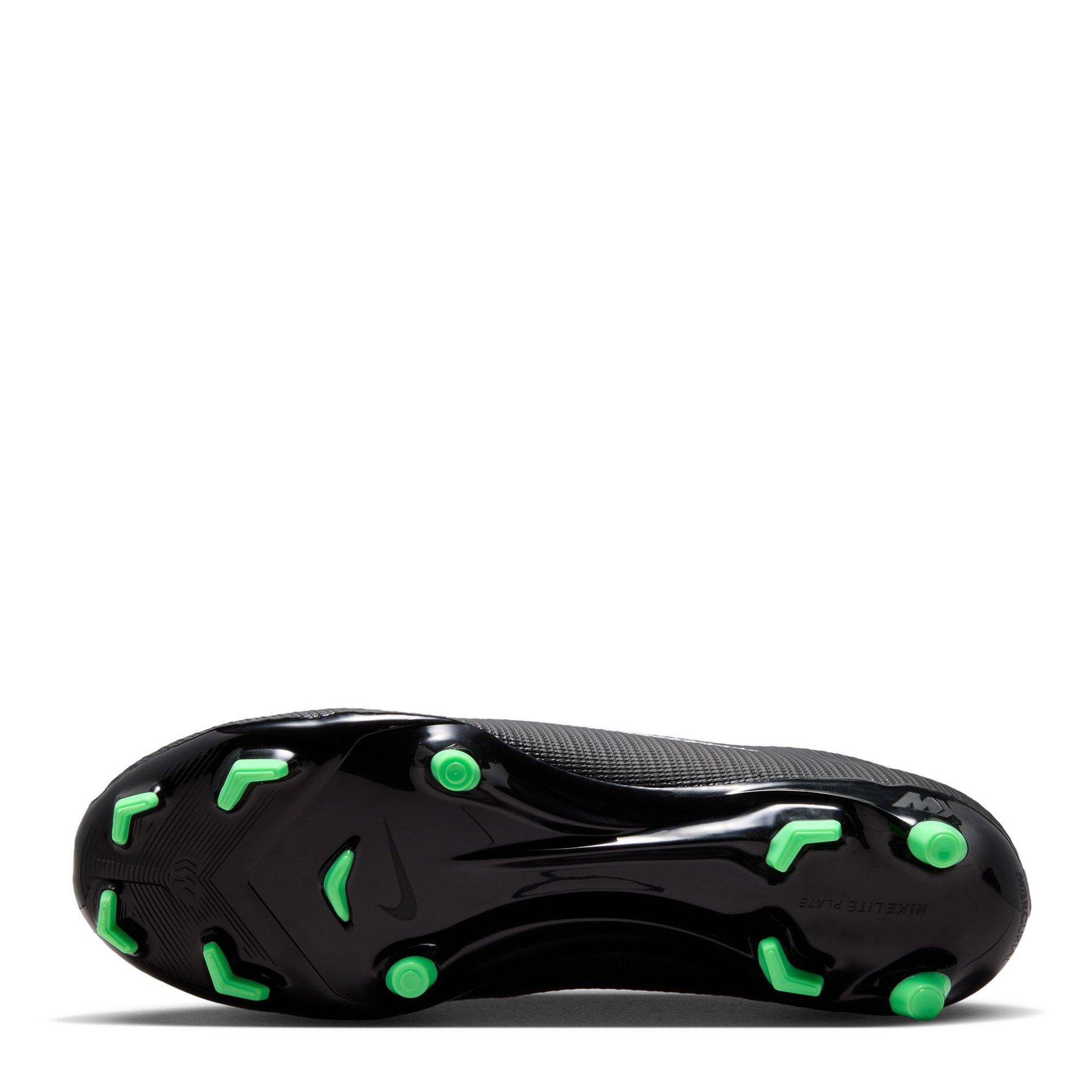 Black/Green - Nike - Men's Vapor 17 Academy Firm Ground Football Boots - 3