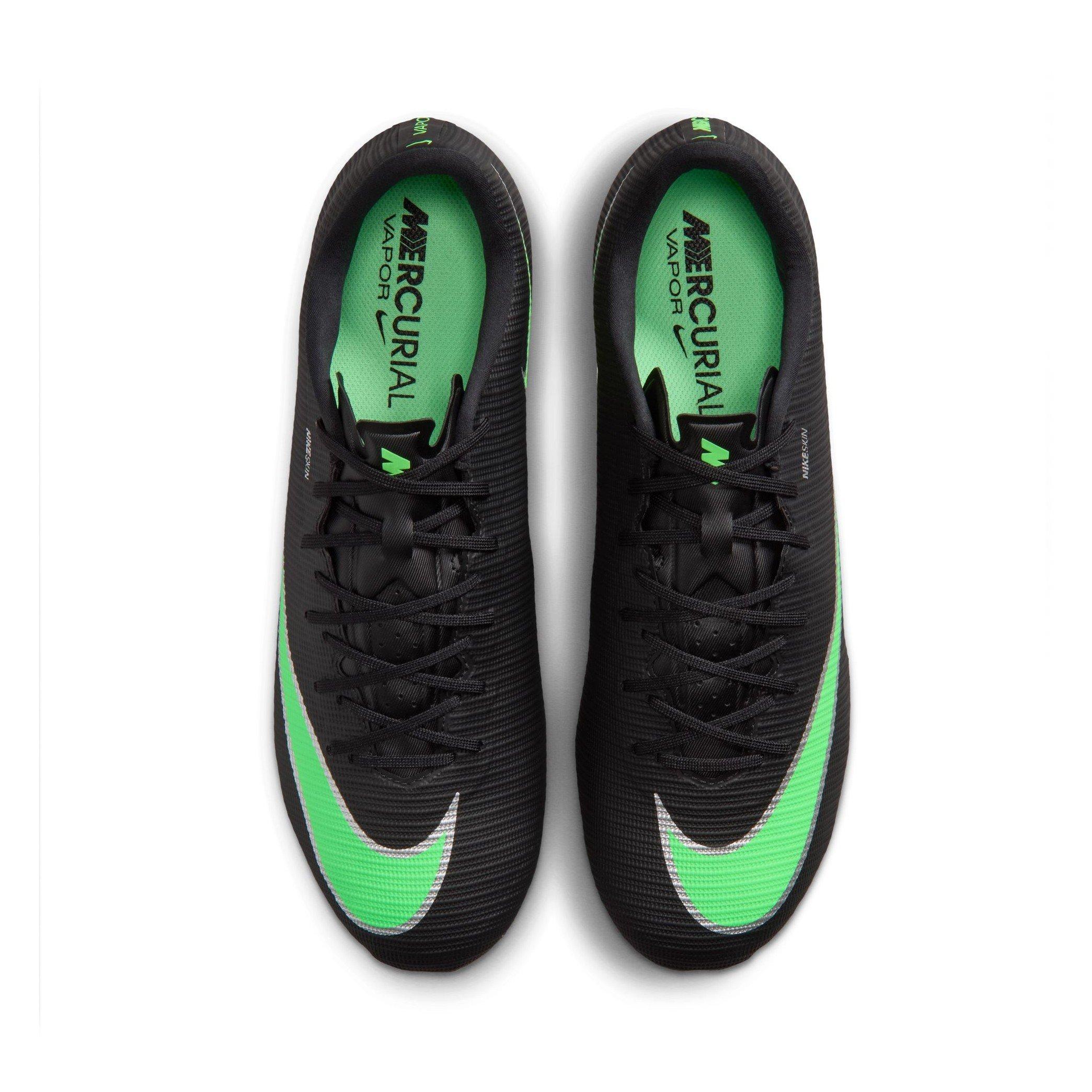Black/Green - Nike - Men's Vapor 17 Academy Firm Ground Football Boots - 6
