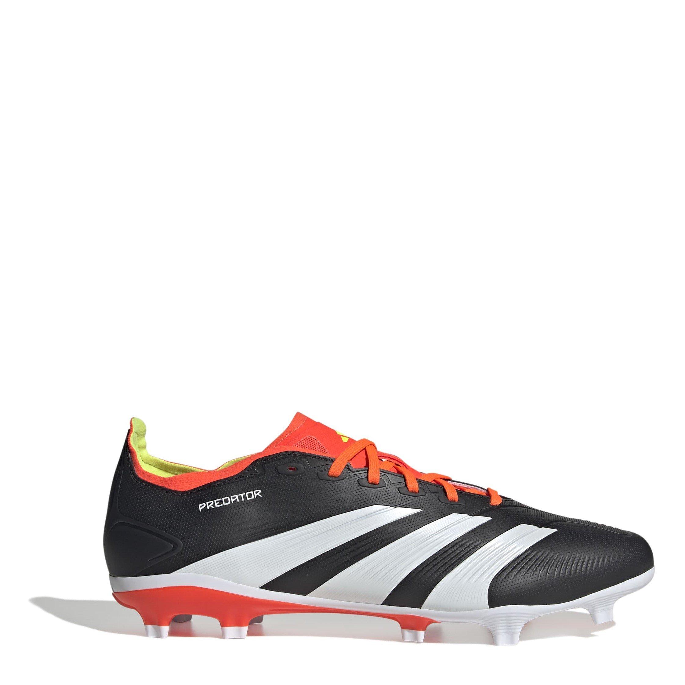 Adidas Men's Predator League Firm Ground Football Boots - Black/White - 9 (43.3)