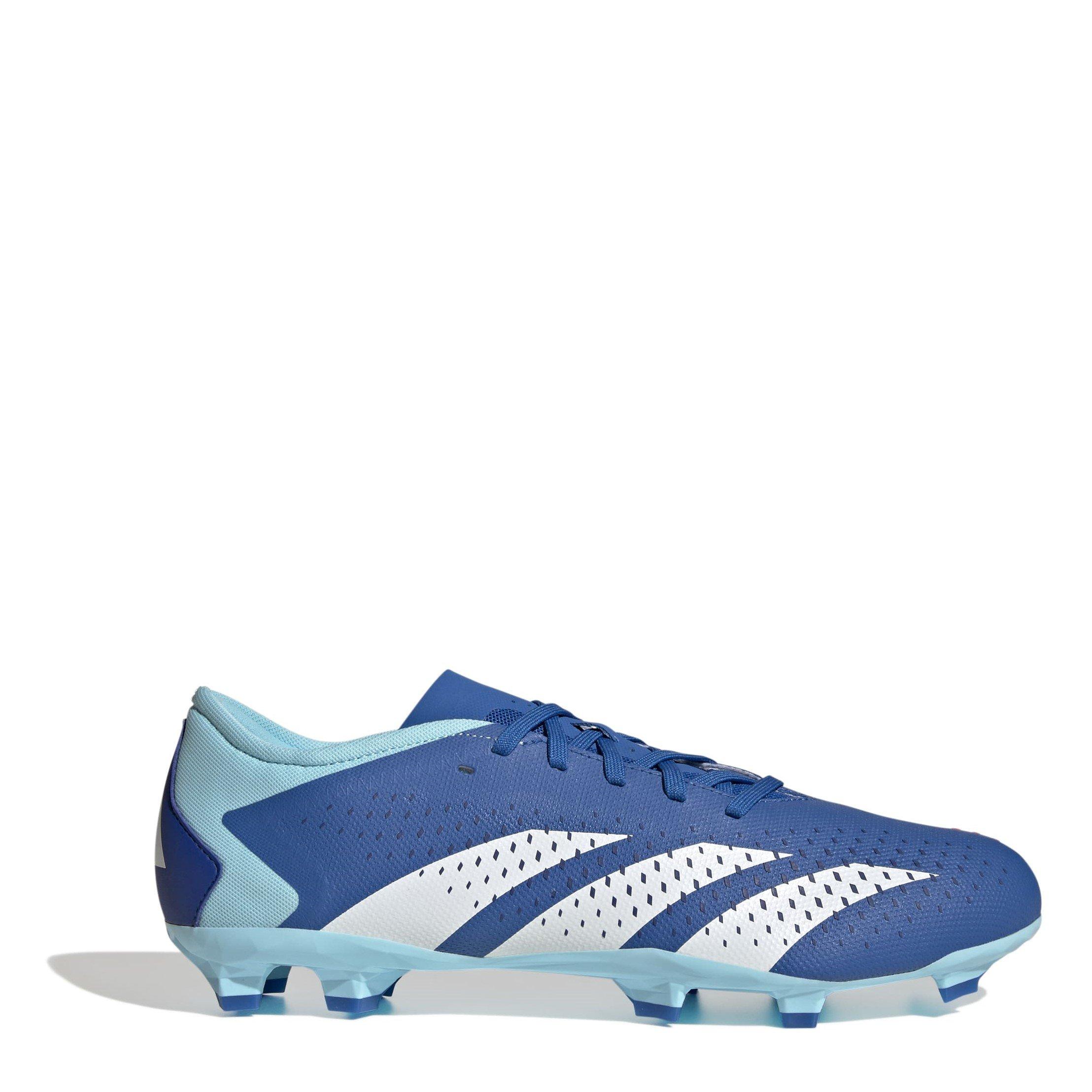 Adidas Men's Predator Accuracy League Adults Firm Ground Football Boots - Blue - 9 (43.3)