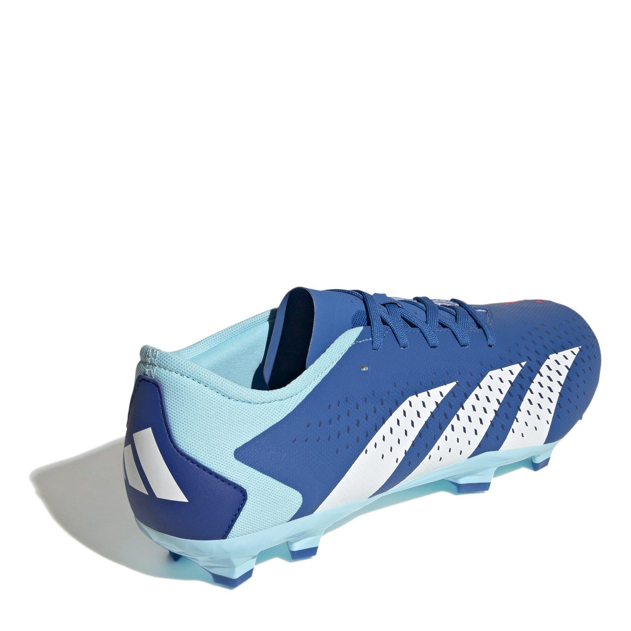 Blue - adidas - Predator Accuracy League Adults Firm Ground Football Boots - 4