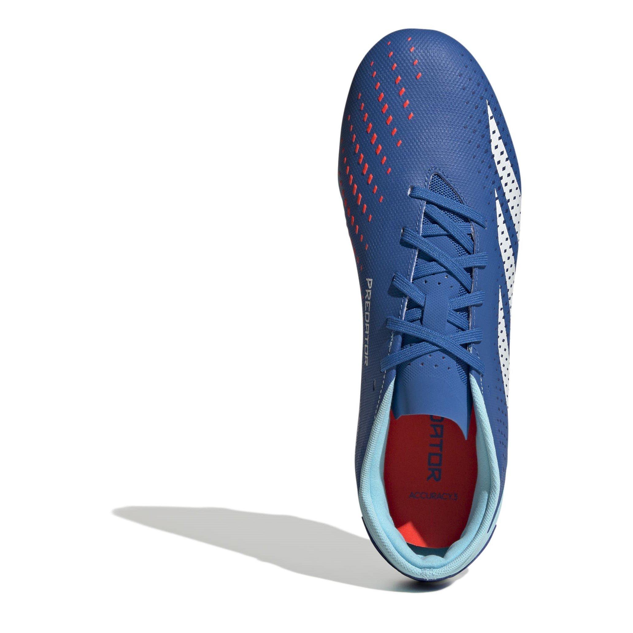 Blue - adidas - Predator Accuracy League Adults Firm Ground Football Boots - 5