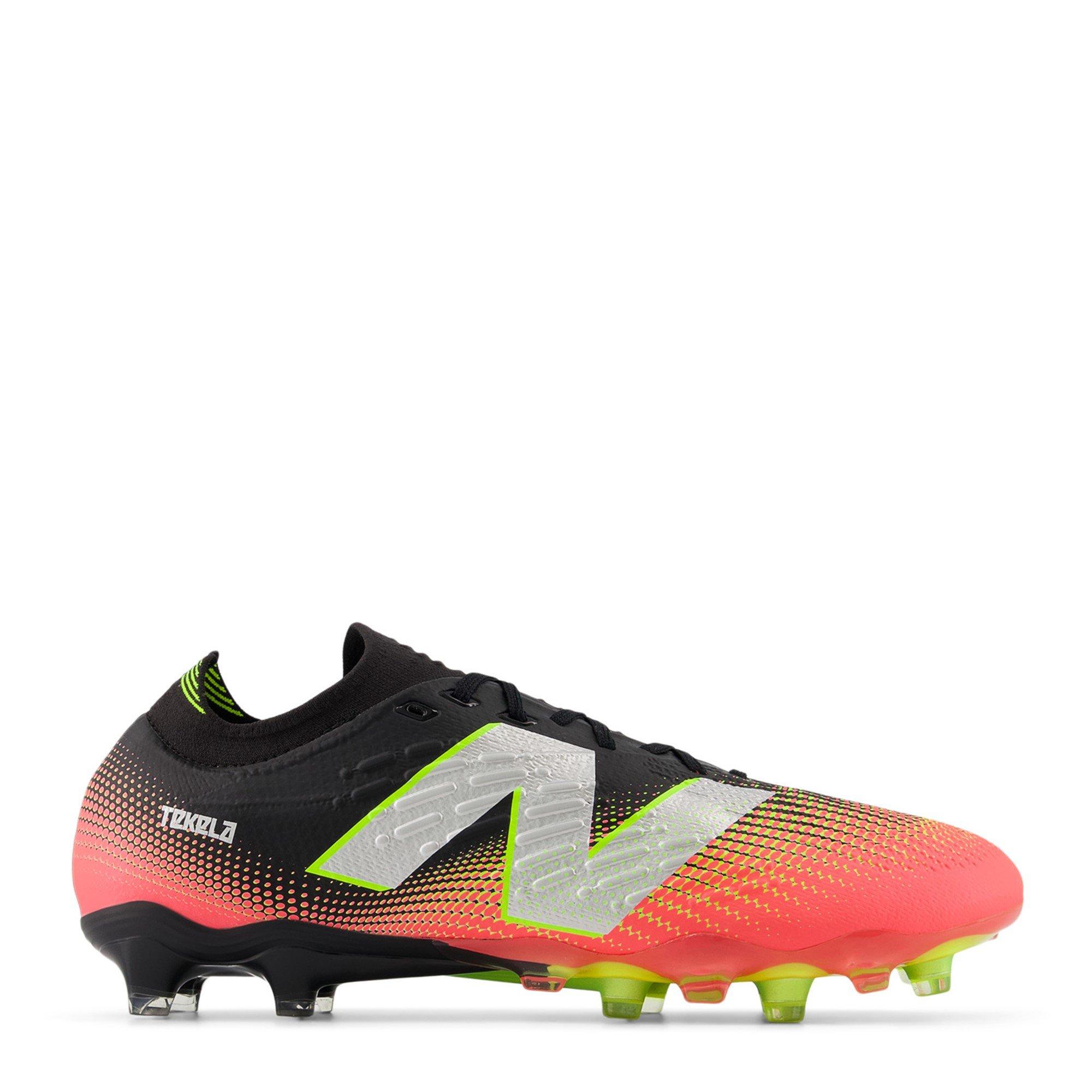 Black/Red - New Balance - Tekela V4+ Firm Ground Football Boots - 1