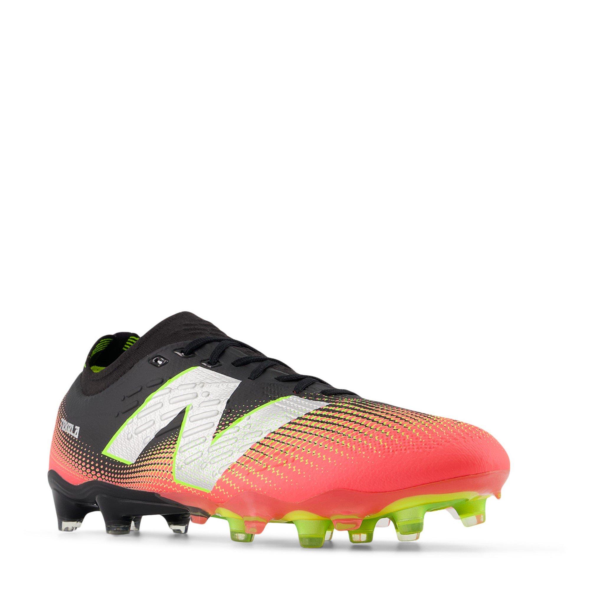 Schwarz/Rot - New Balance - Tekela V4+ Firm Ground Football Boots - 7