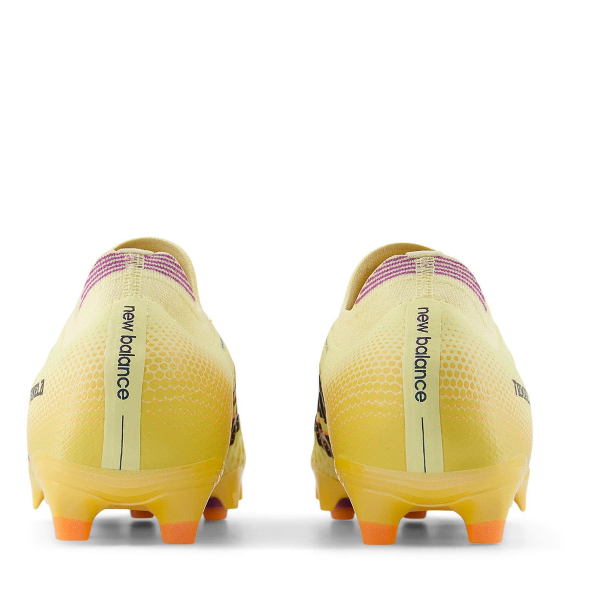 Orange/Black - New Balance - Tekela V4+ Firm Ground Football Boots - 5