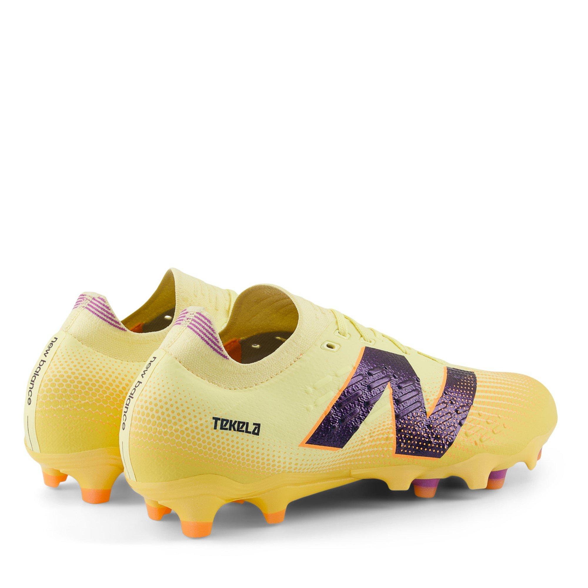 Orange/Black - New Balance - Tekela V4+ Firm Ground Football Boots - 9
