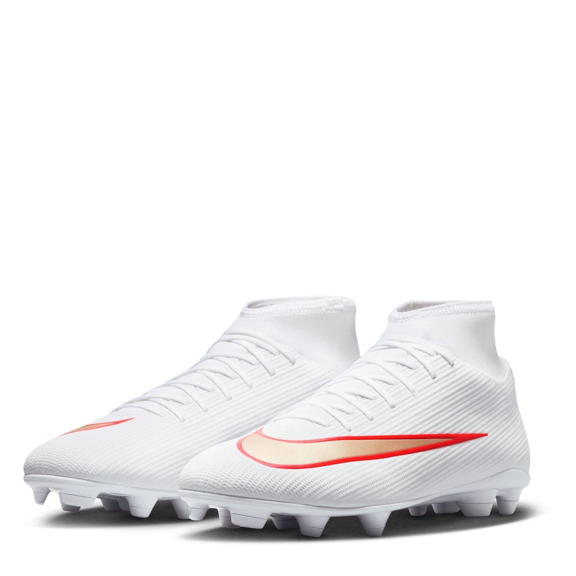 White/Red - Nike - Men's Superfly 11 Club Firm Ground Football Boots - 4