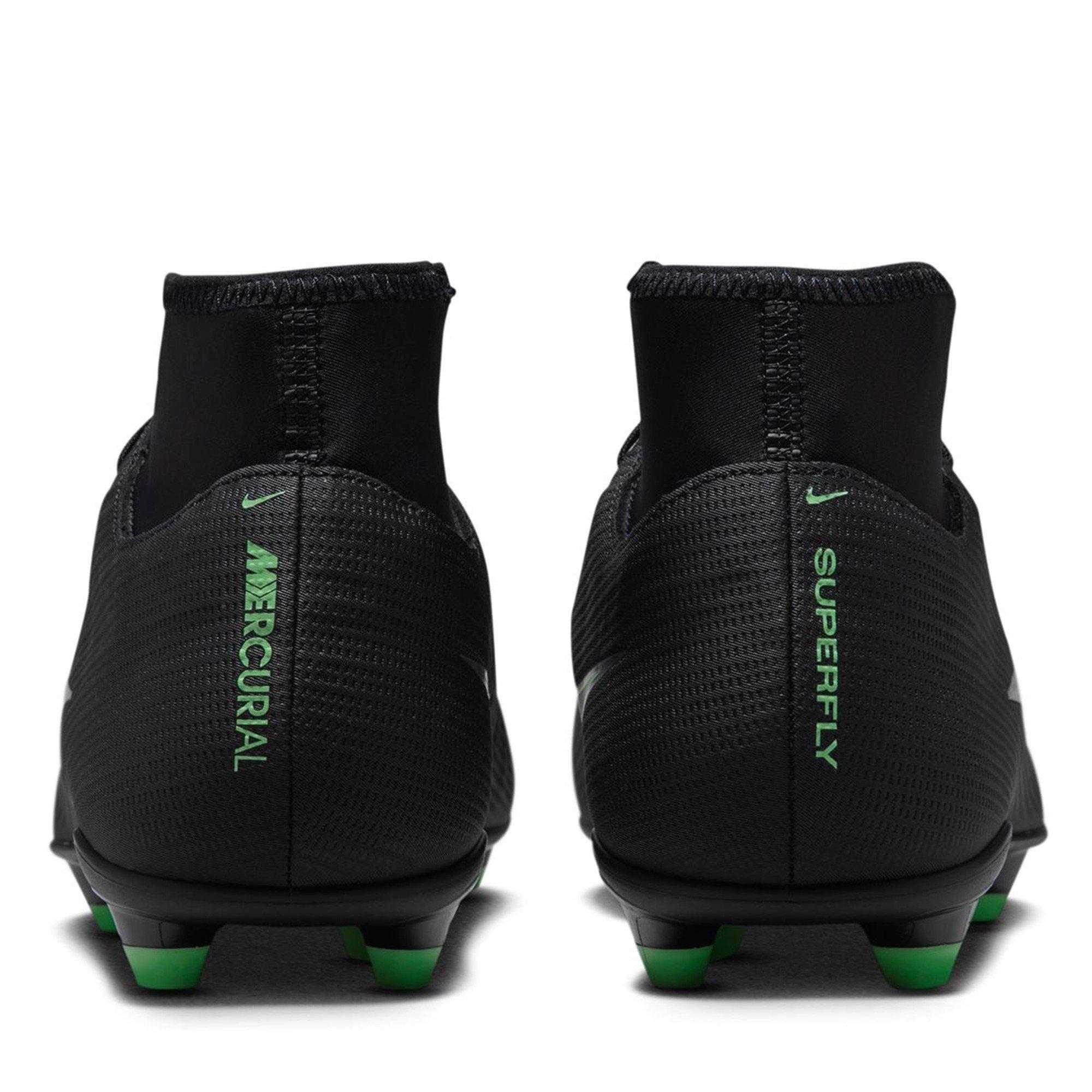 Schwarz/Grün - Nike - Men's Superfly 11 Club Firm Ground Football Boots - 5