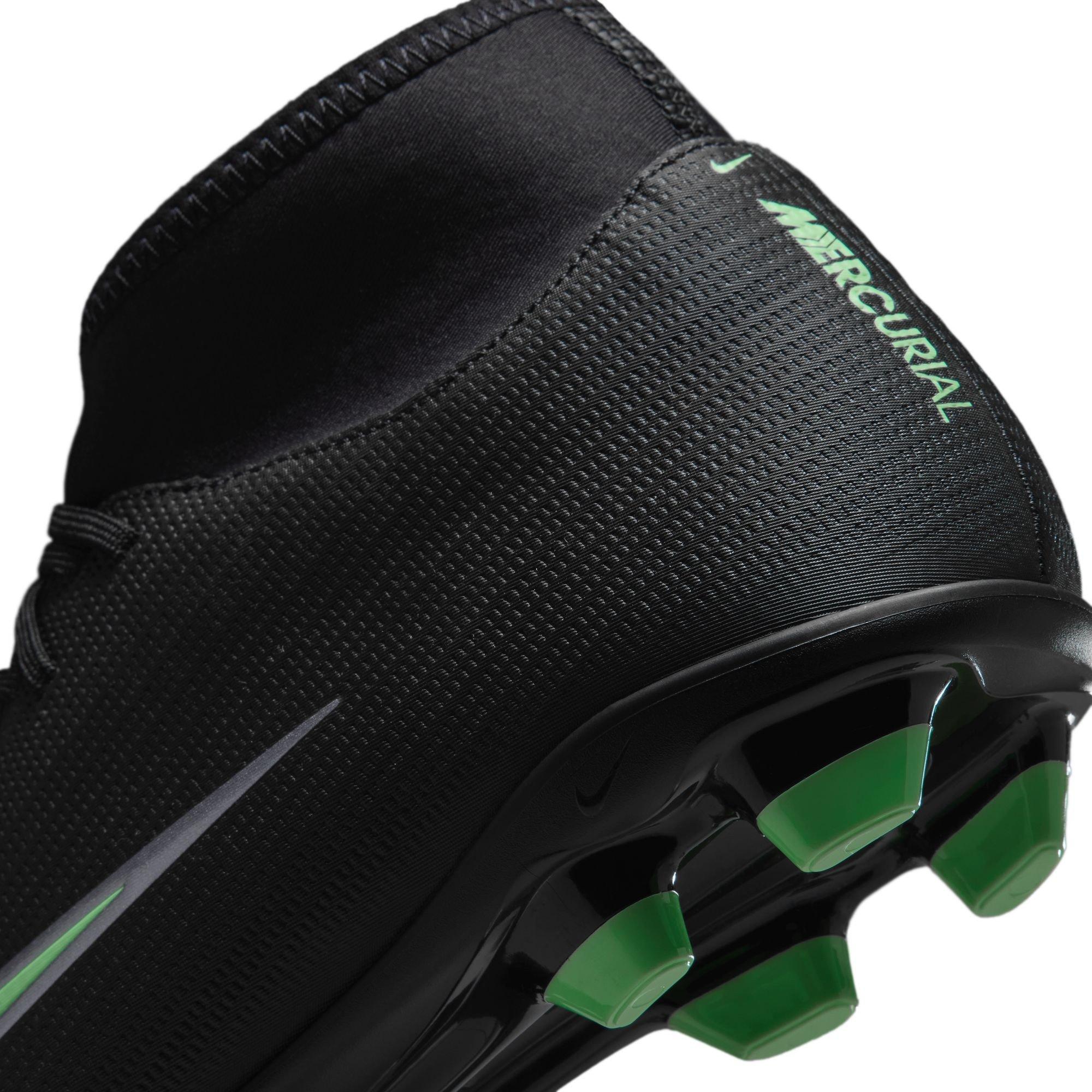Schwarz/Grün - Nike - Men's Superfly 11 Club Firm Ground Football Boots - 9
