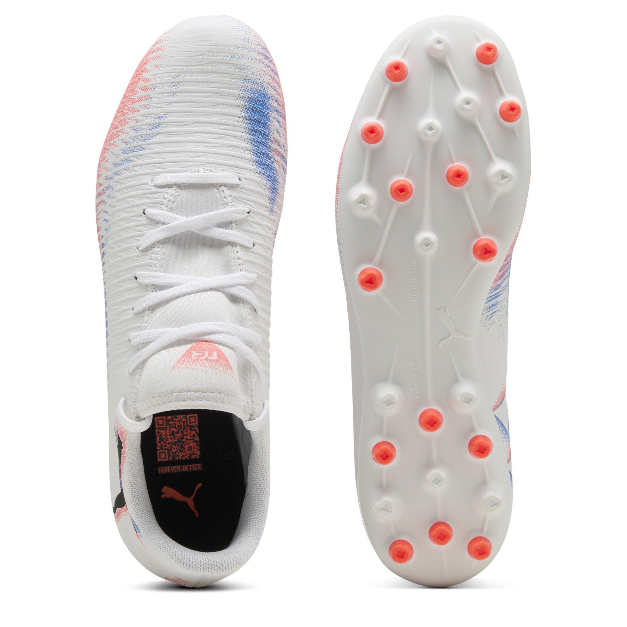 Puma White-Pu - Puma - Men's Future 8 Play Mg Firm Ground Football Boots - 3