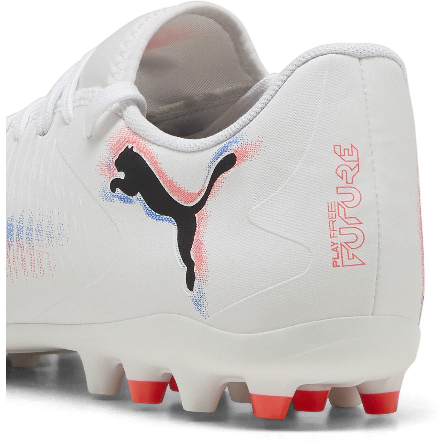 Puma White-Pu - Puma - Men's Future 8 Play Mg Firm Ground Football Boots - 5