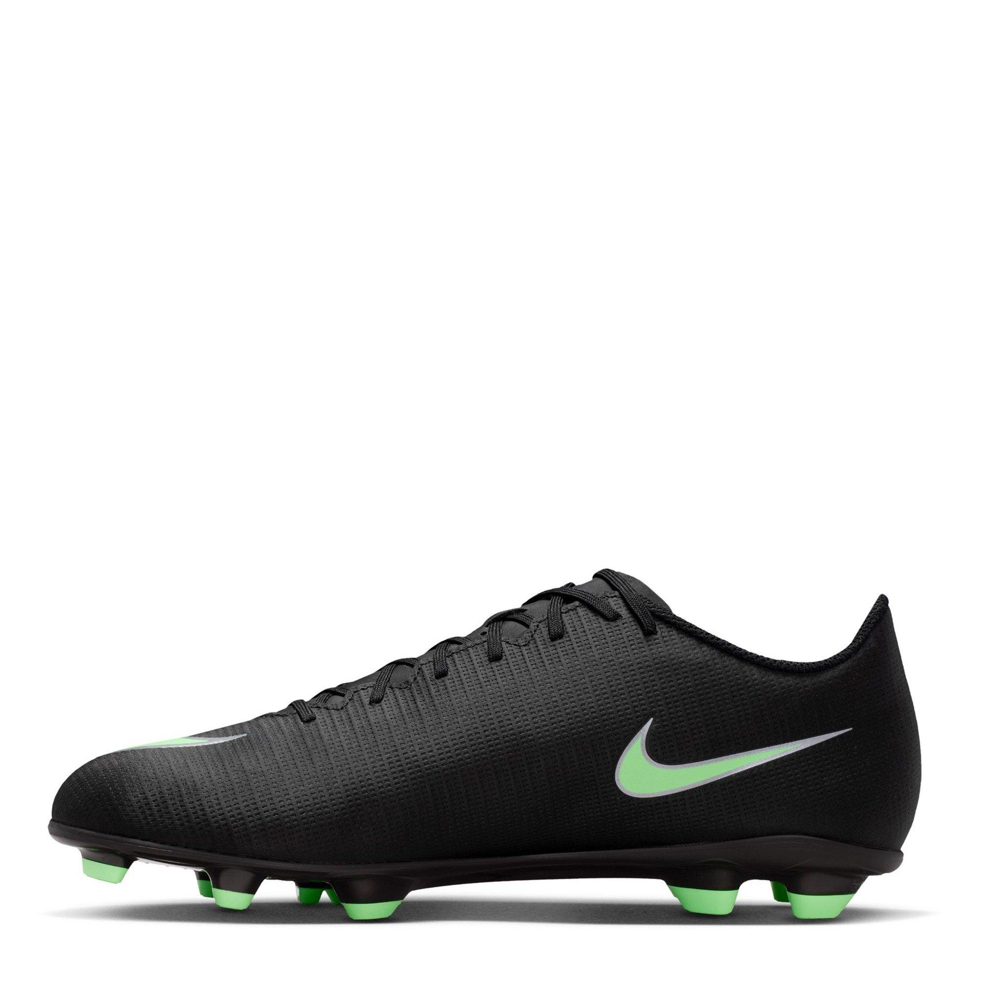 Black/Green - Nike - Men's Vapor 17 Club Firm Ground Football Boots - 2