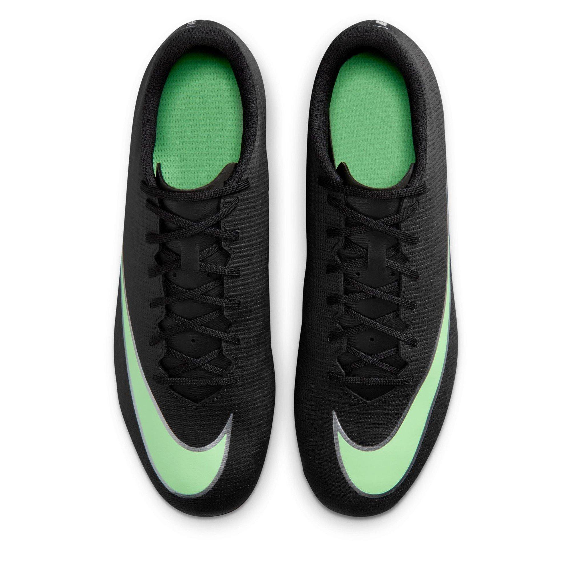 Black/Green - Nike - Men's Vapor 17 Club Firm Ground Football Boots - 6