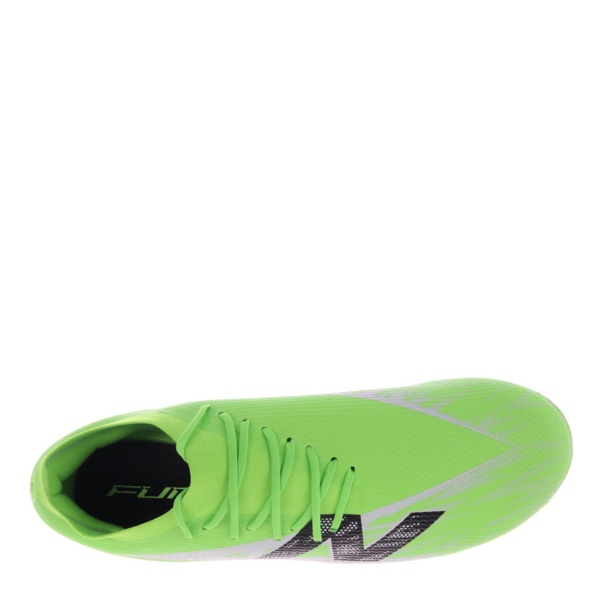 Green/White - New Balance - Furon Academy Mens Firm Ground Football Boots - 3