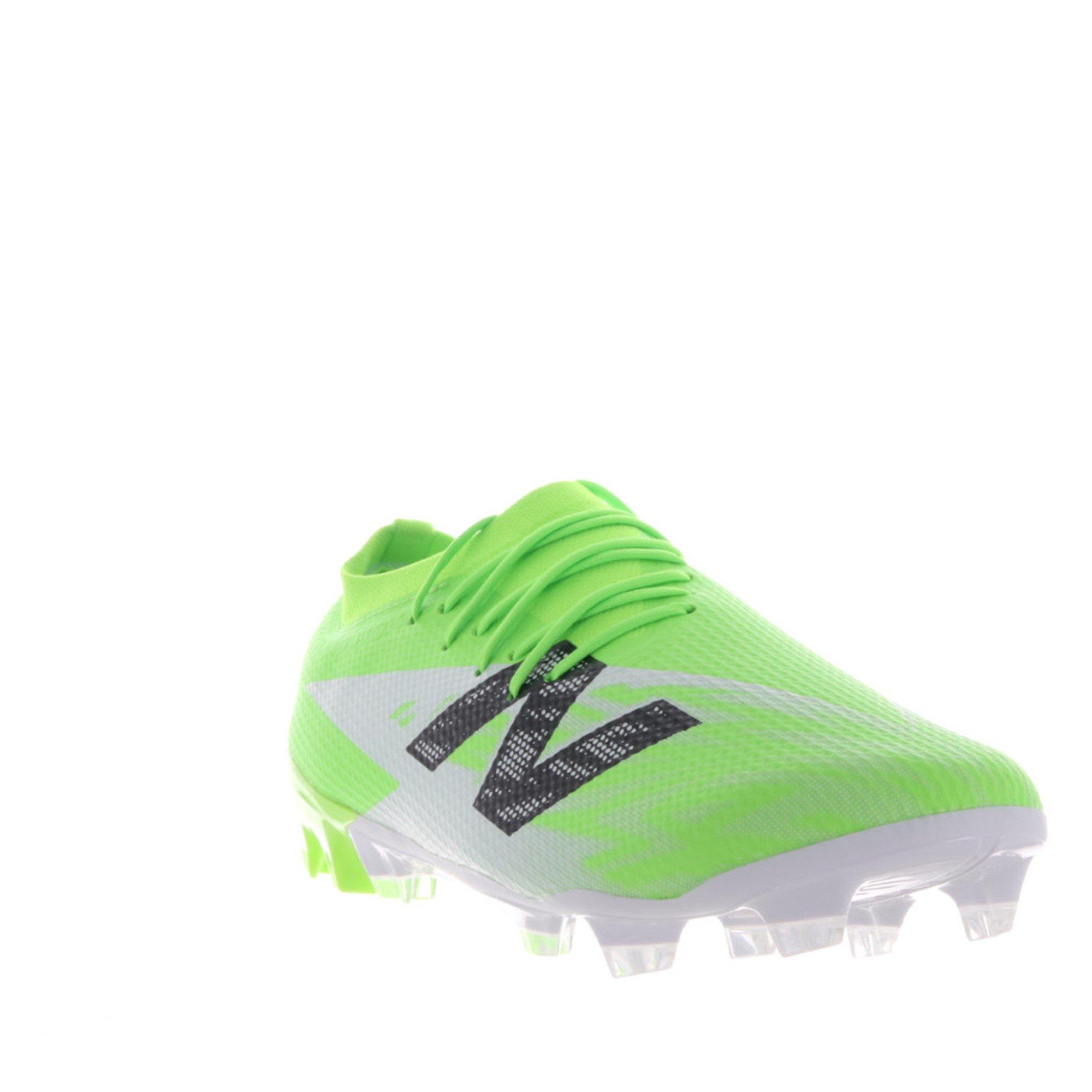 Green/White - New Balance - Furon Academy Mens Firm Ground Football Boots - 4