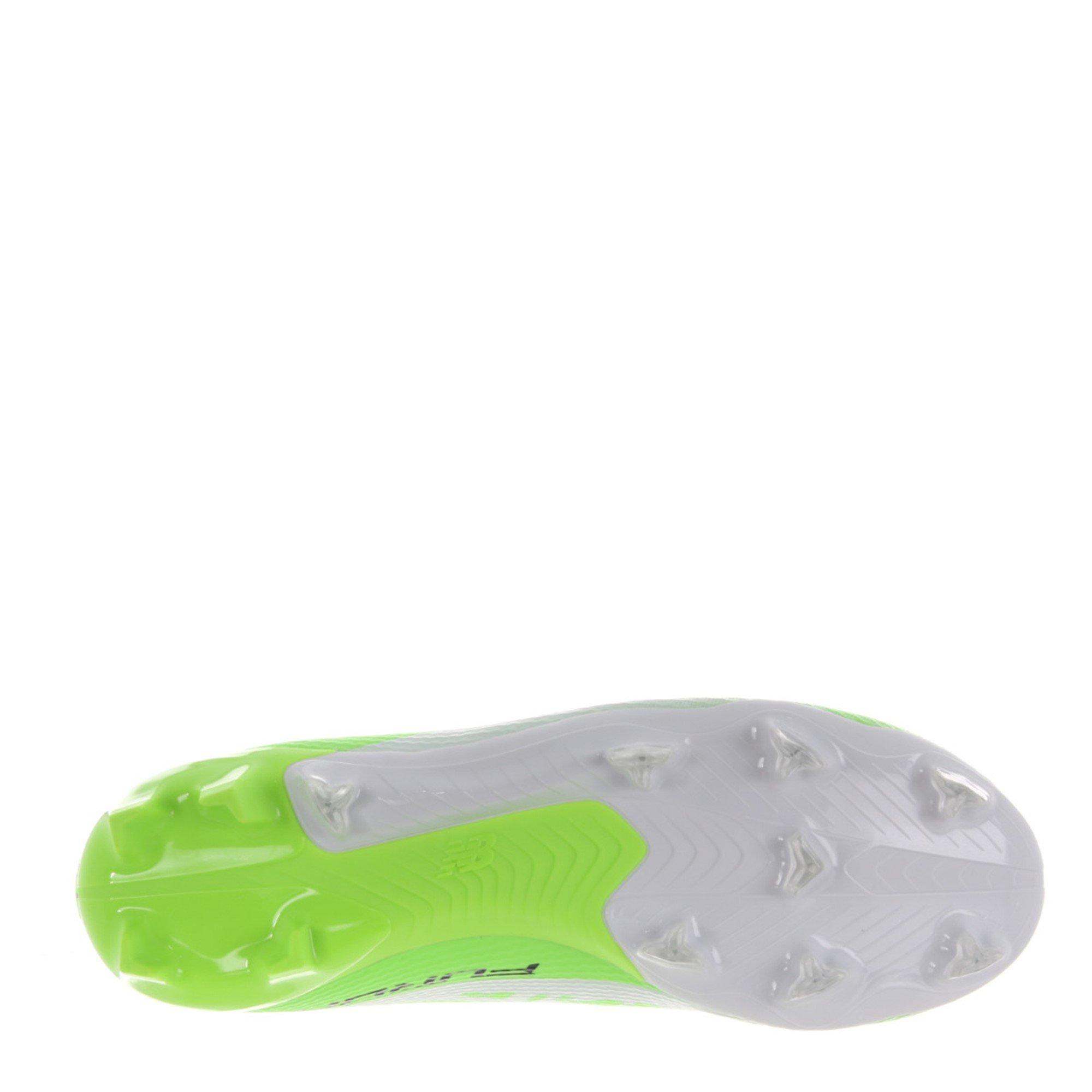 Green/White - New Balance - Furon Academy Mens Firm Ground Football Boots - 5
