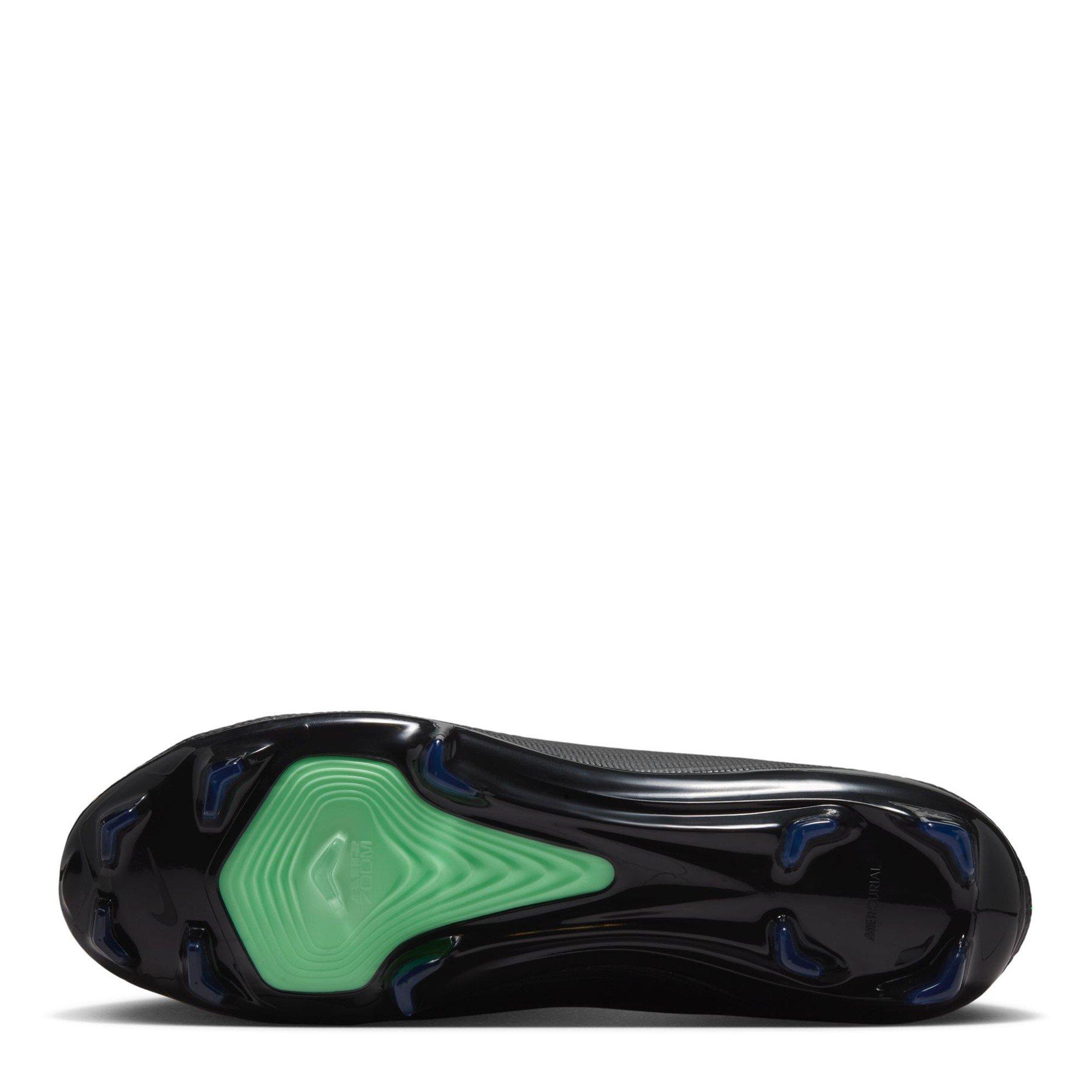 Black/Green - Nike - Nike Air Zoom Mercurial Superfly XI Pro Adults Soft Ground Football Boots - 3
