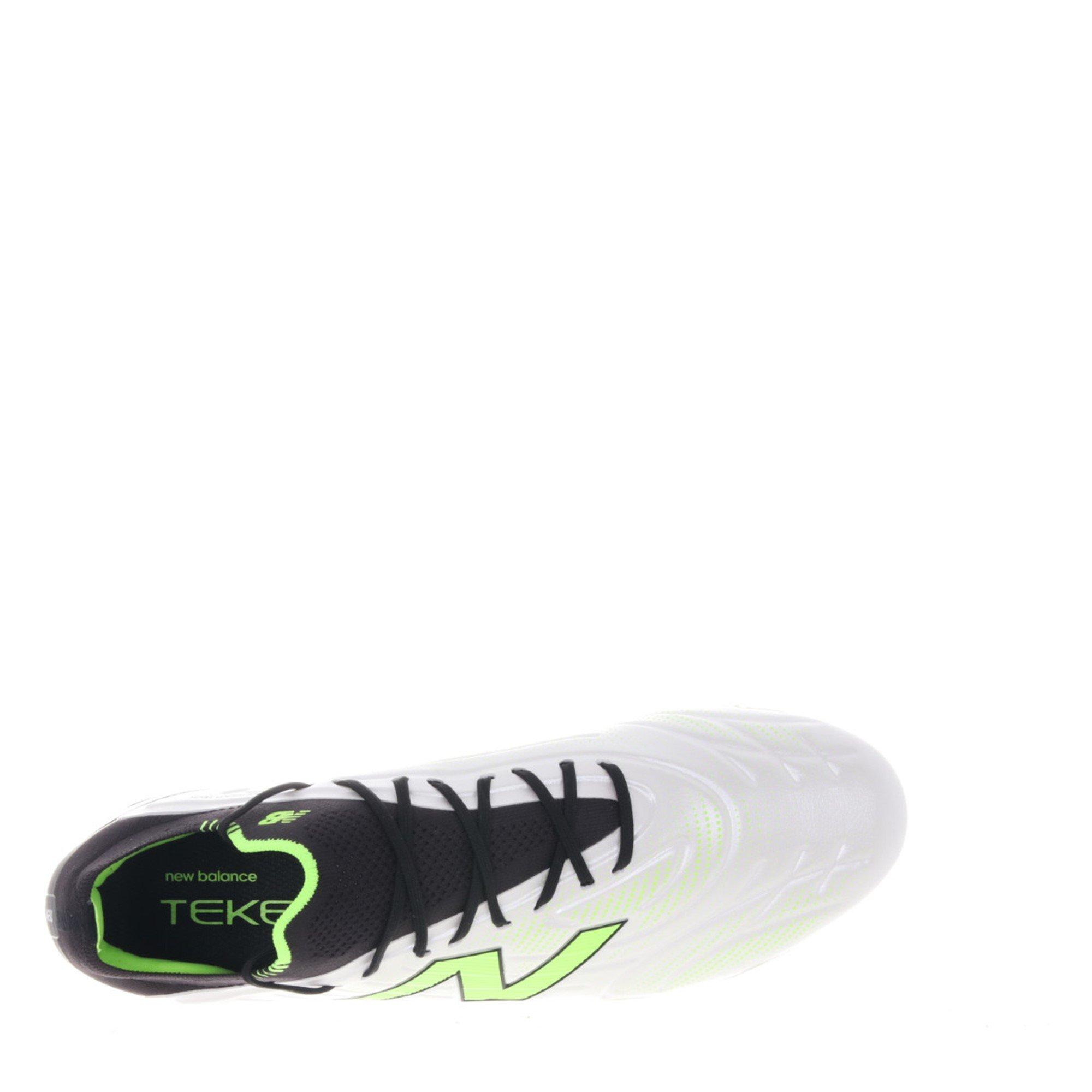White/Green - New Balance - Tekela Elite Mens Firm Ground Football Boots - 3
