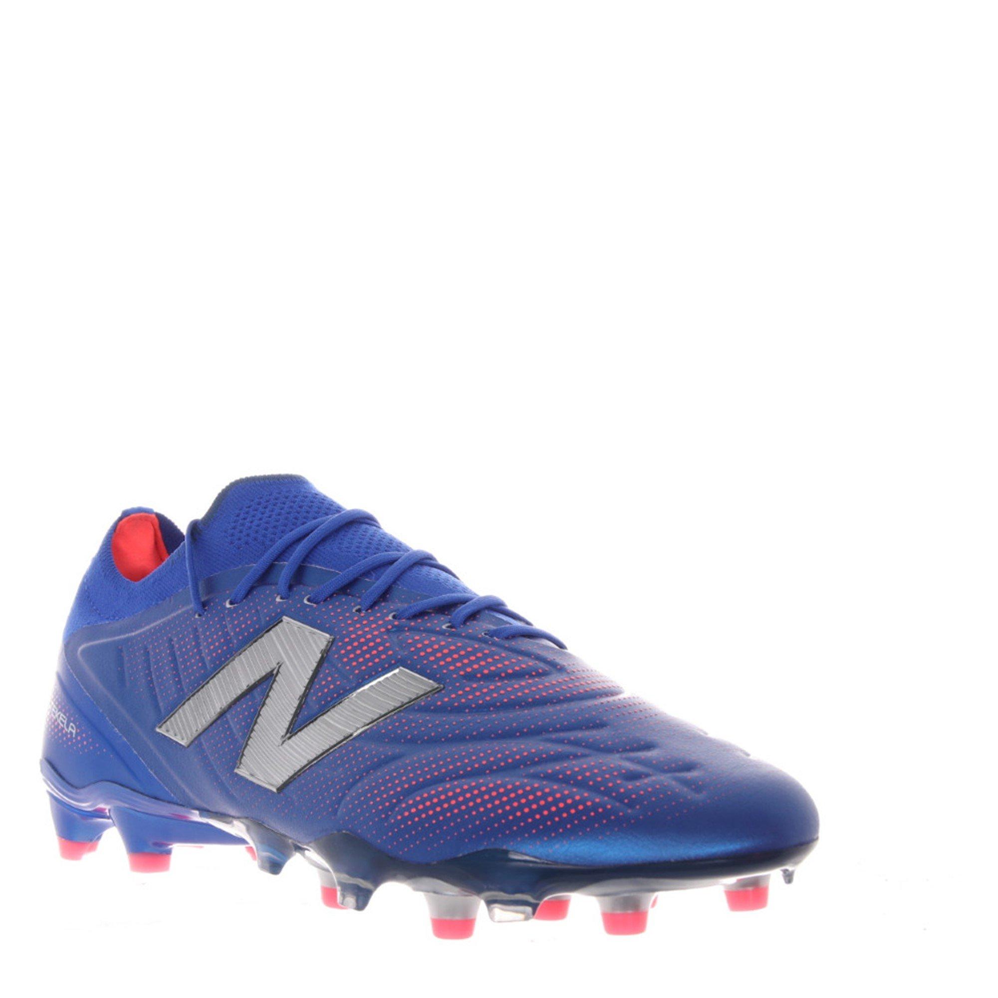 Blue/Silver - New Balance - Tekela Elite Mens Firm Ground Football Boots - 3