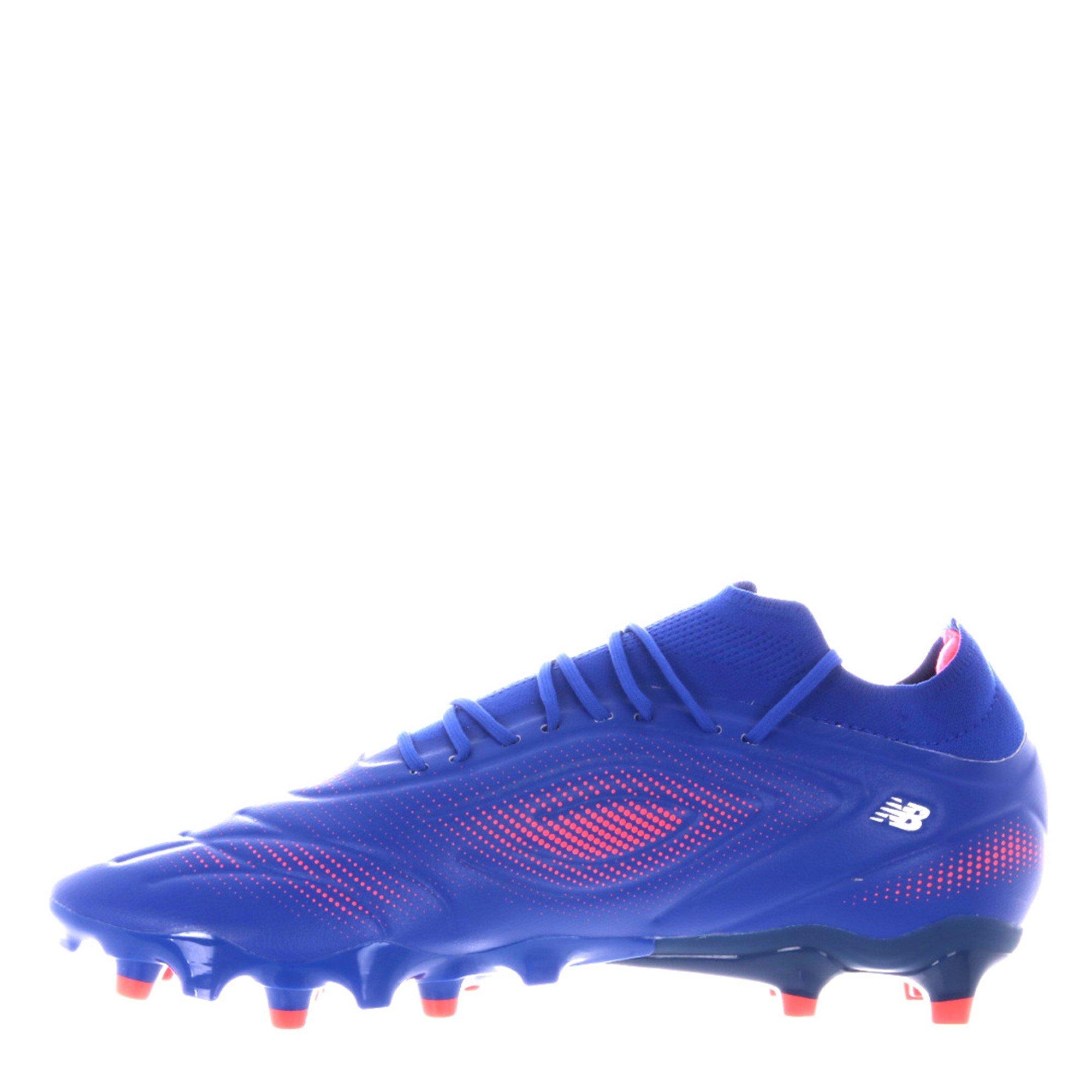 Blue/Red - New Balance - Tekela Academy Mens Firm Ground Football Boots - 2