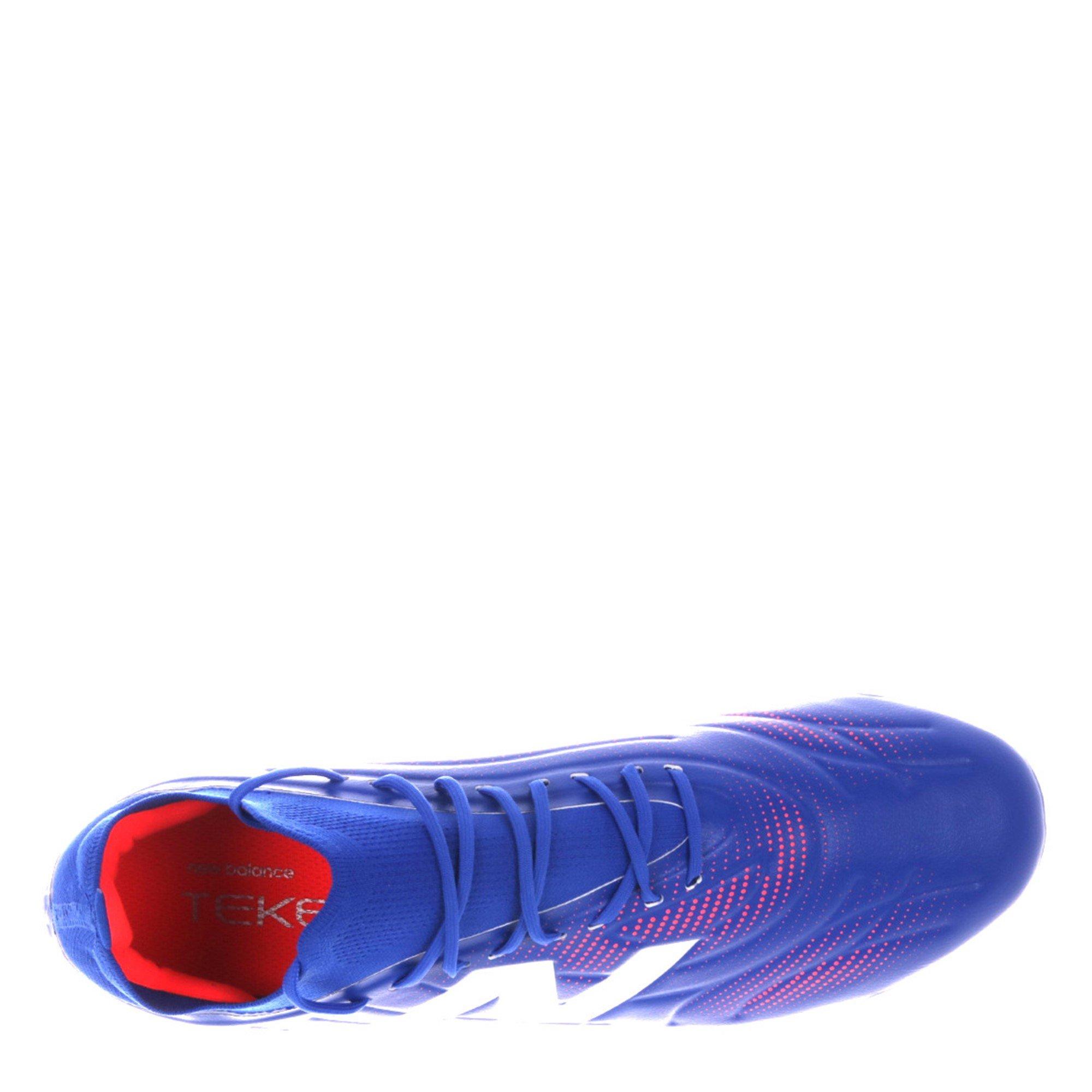 Blue/Red - New Balance - Tekela Academy Mens Firm Ground Football Boots - 3