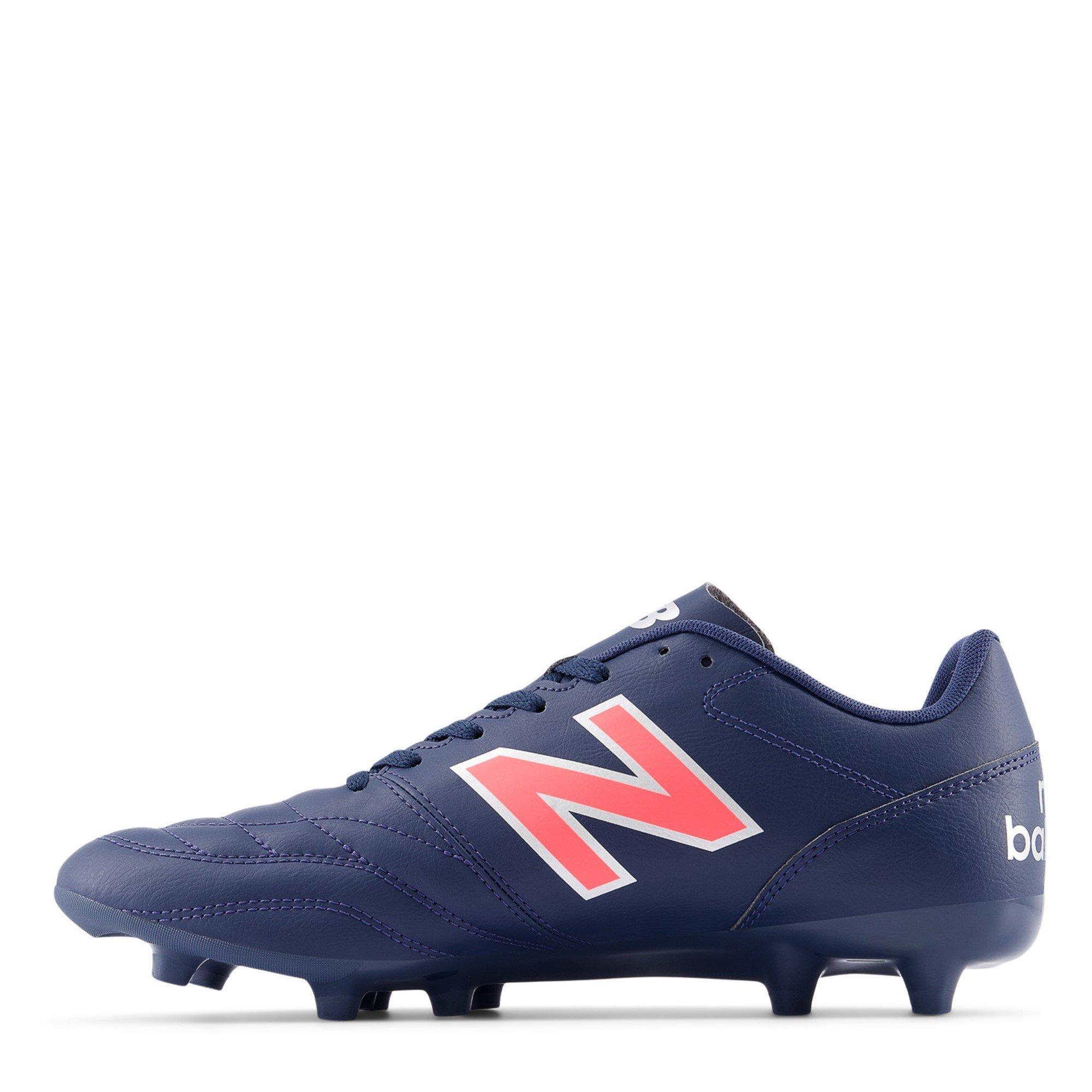 Navy/Red - New Balance - 442 Academy Mens Firm Ground Football Boots - 2