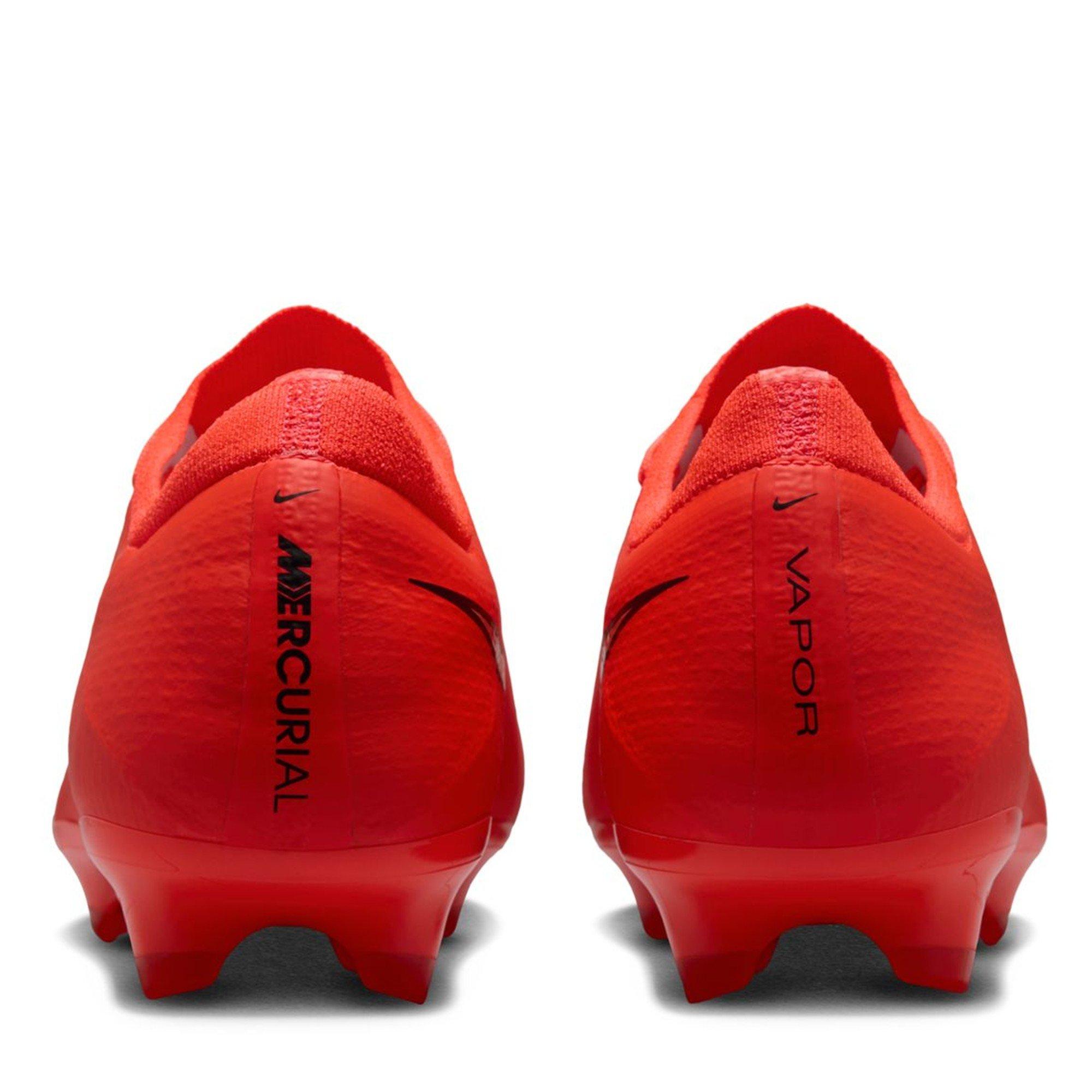 Red/Gold - Nike - Nike Air Zoom Mercurial Vapor Pro Adults Firm Ground Football Boots - 6