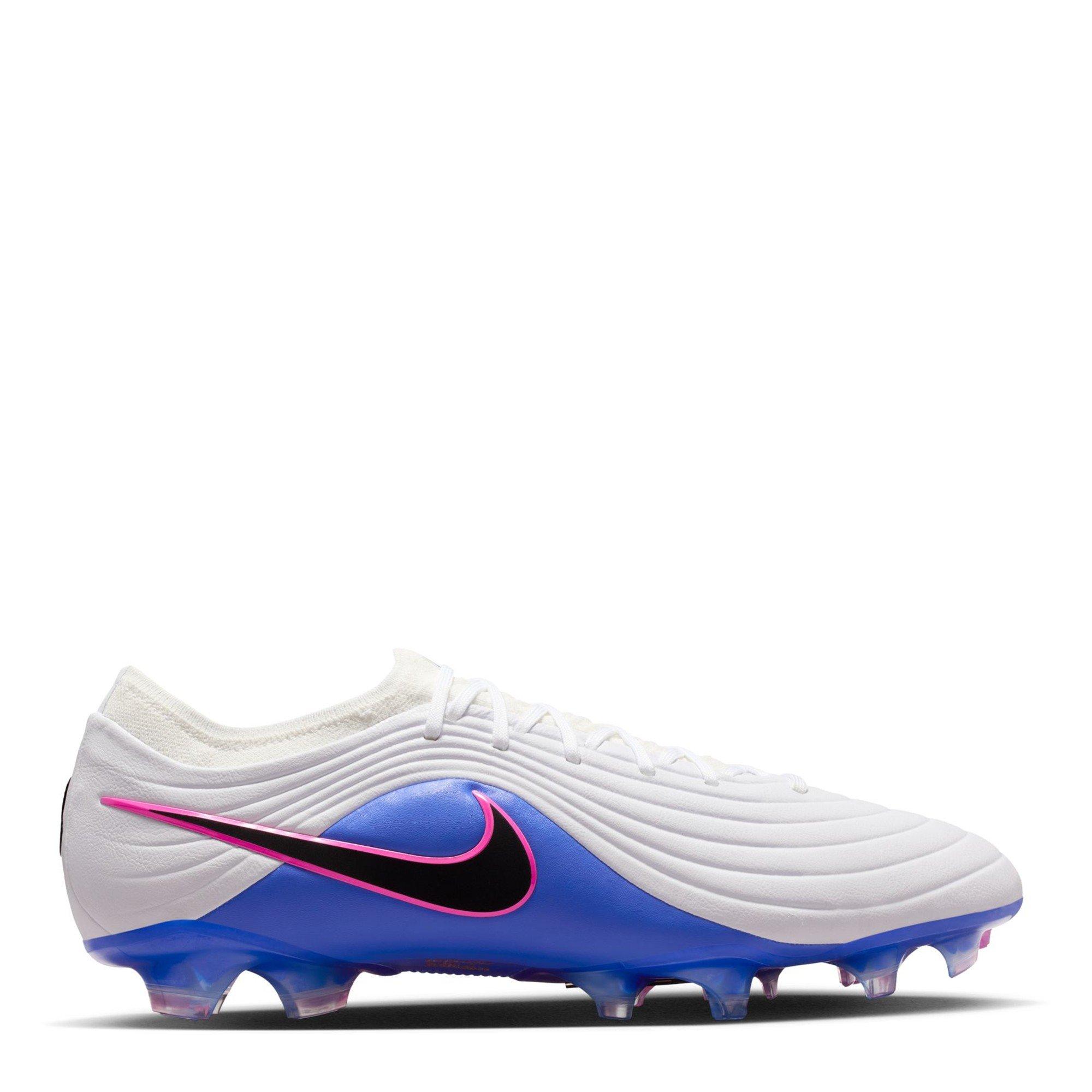 Wht/Bk-Blu-Pink - Nike - Tiempo Maestro Elite FG Boots - 1