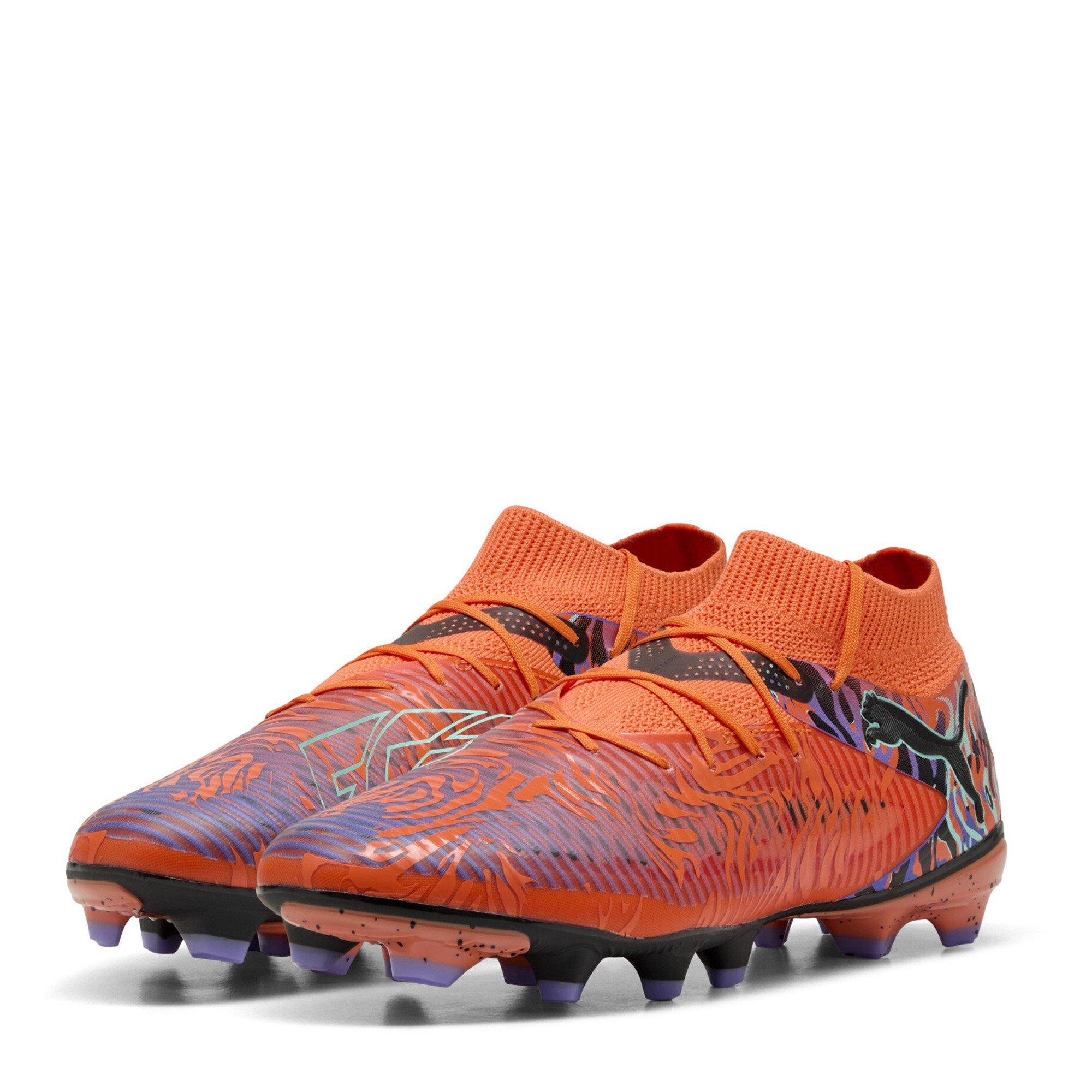 Orange Poppy- - Puma - Men's Future 8 Pro Creativity Firm Ground Football Boots - 1