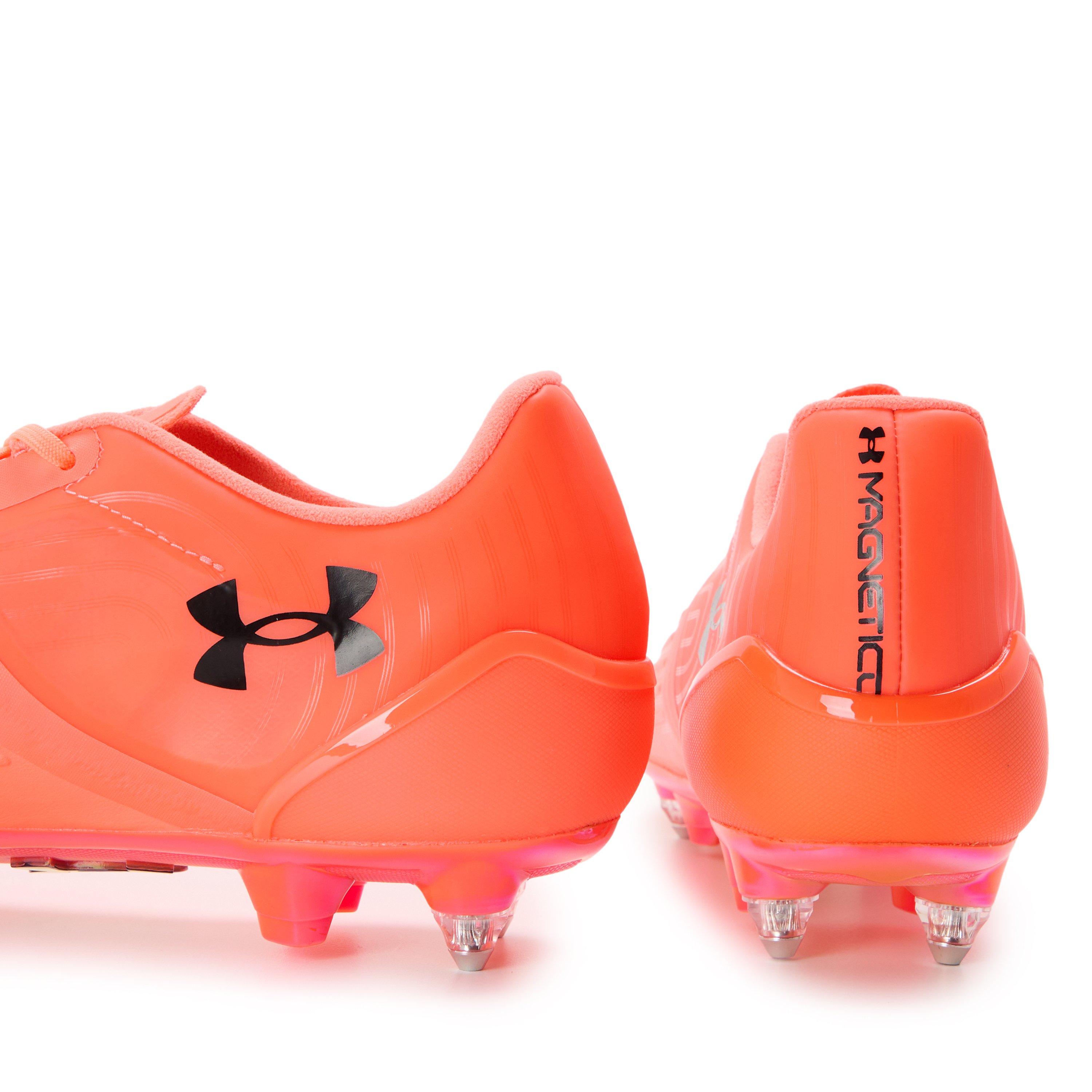 Orange - Under Armour - Men's Magnetico Sl Pro Football Boots - 3