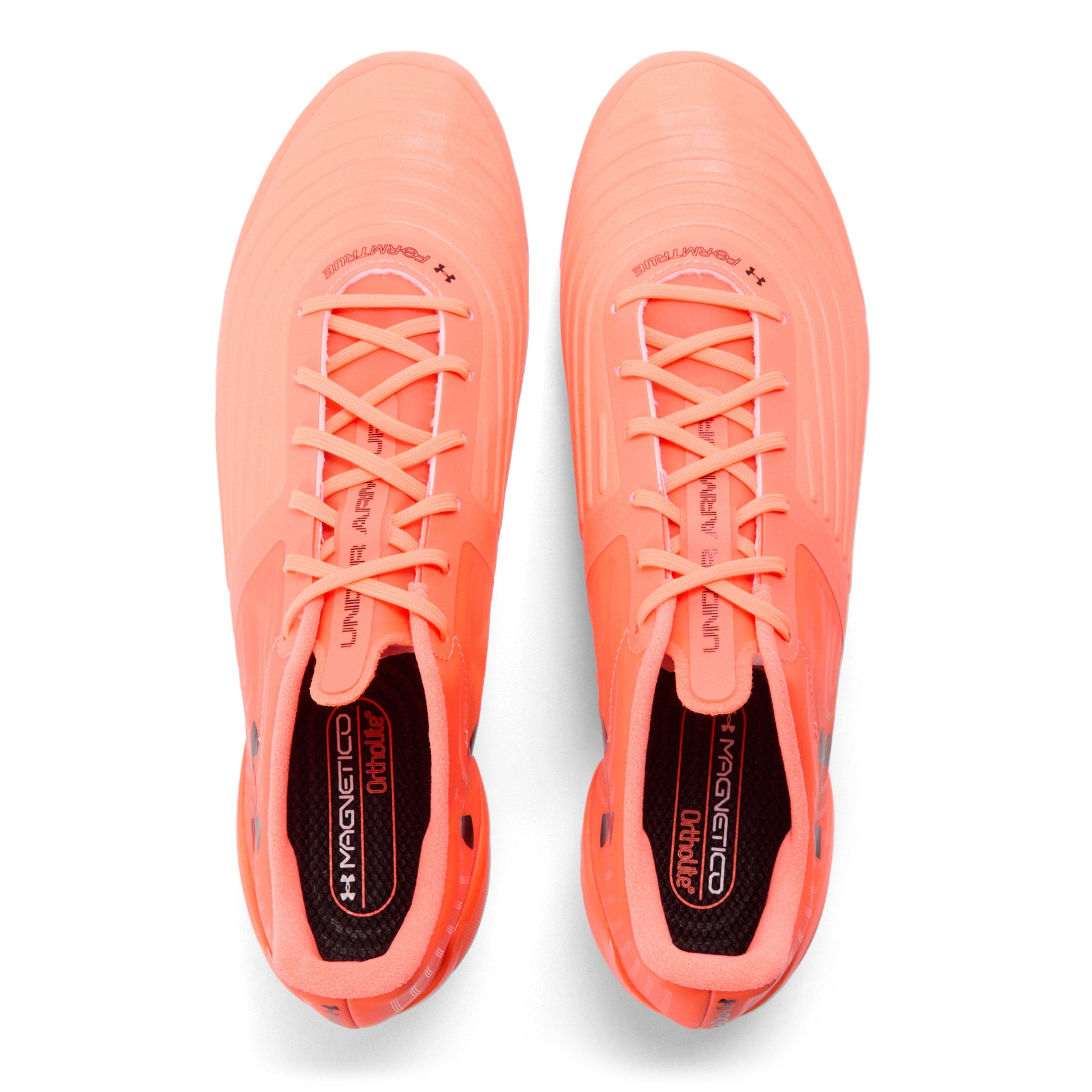 Orange - Under Armour - Men's Magnetico Sl Pro Football Boots - 4