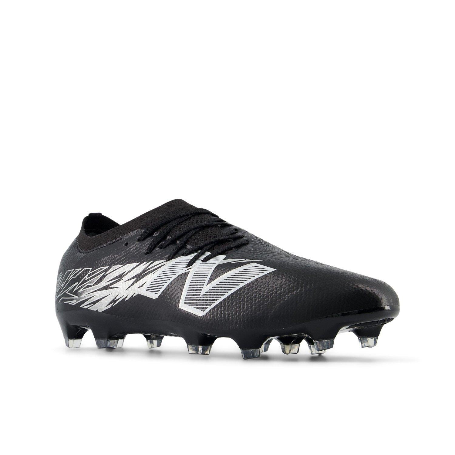 Zwart/Wit - New Balance - Furon V8 Firm Ground Football Boots Mens - 4