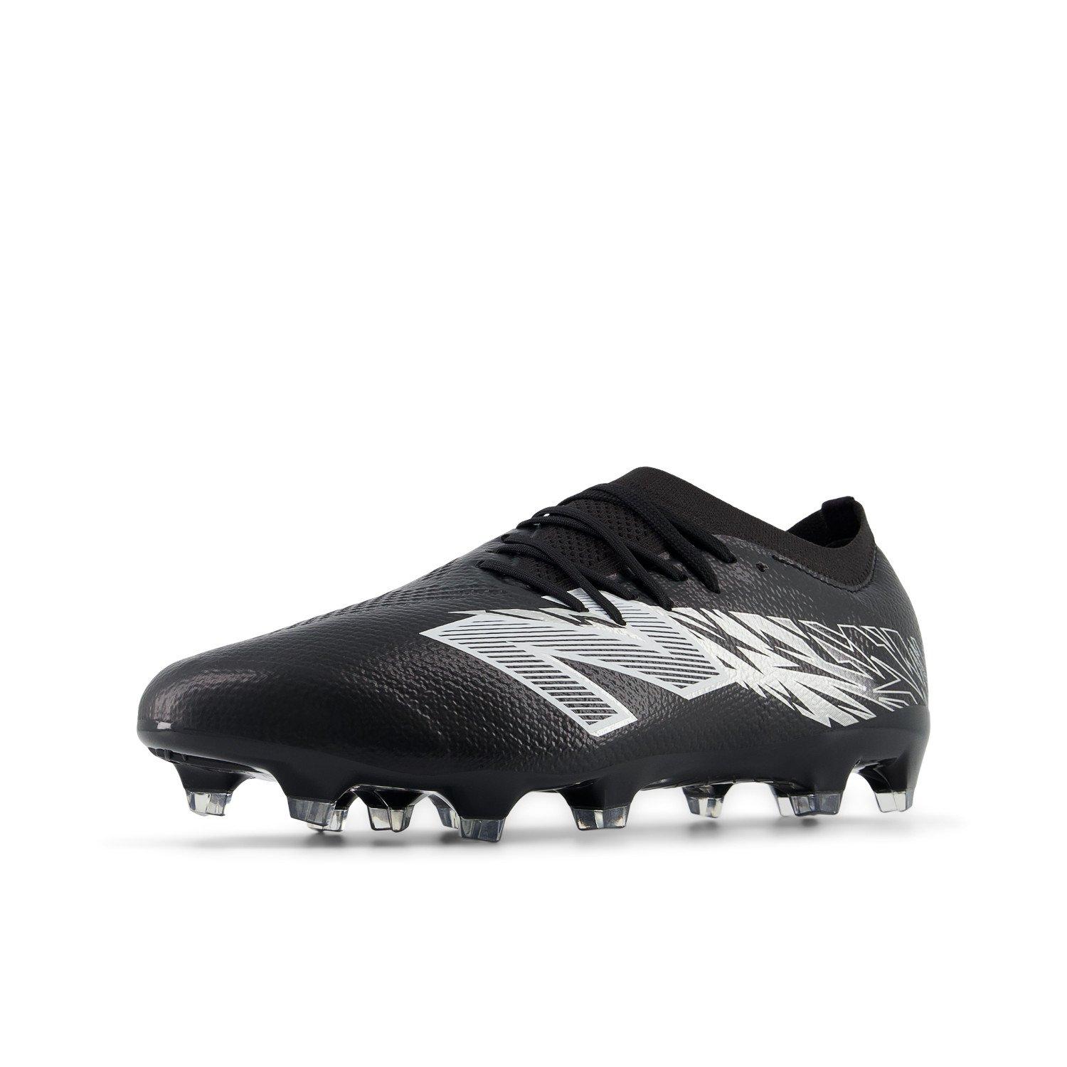 Zwart/Wit - New Balance - Furon V8 Firm Ground Football Boots Mens - 6