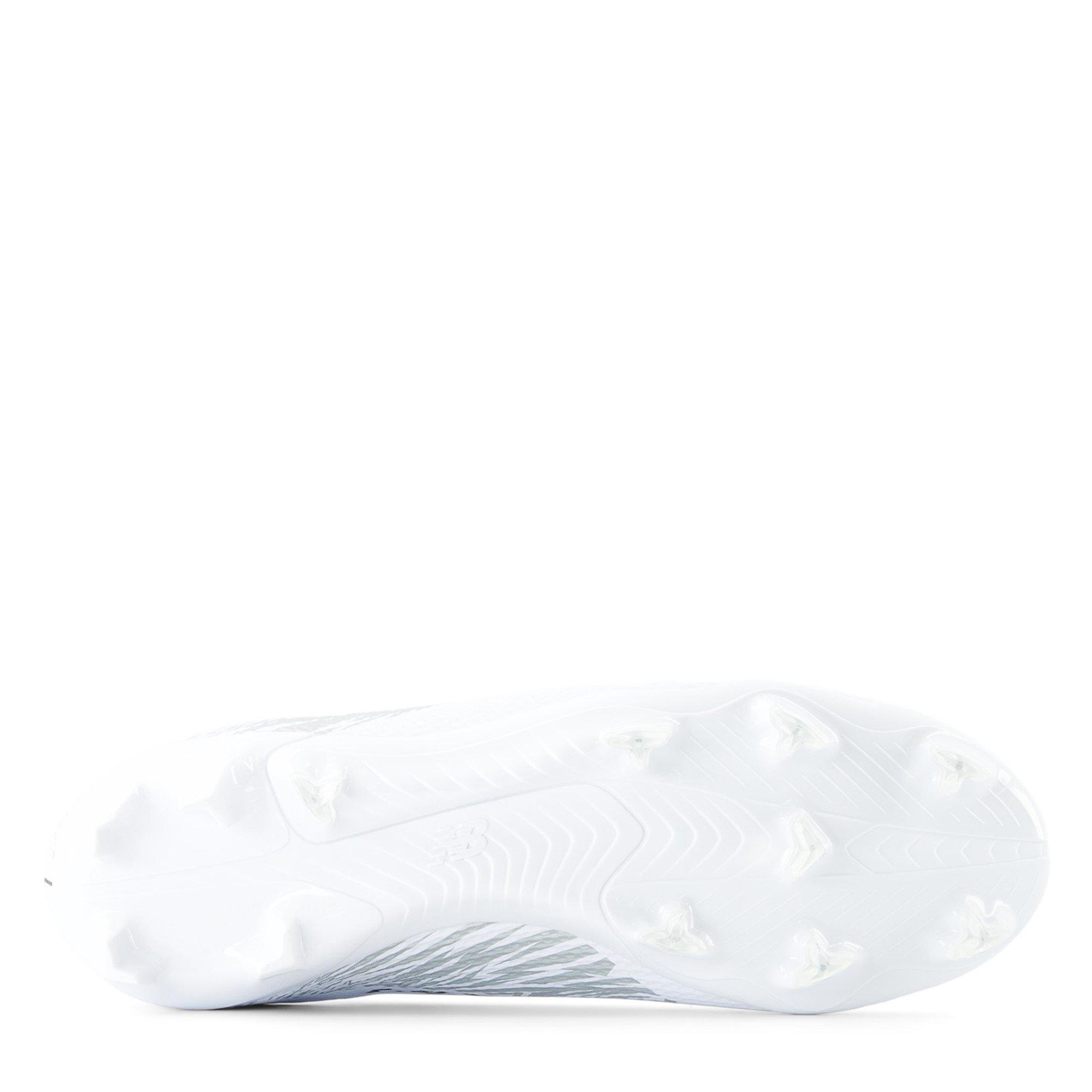 Branco/Preto - New Balance - Furon Team V8 Adults Firm Ground Football Boots - 5