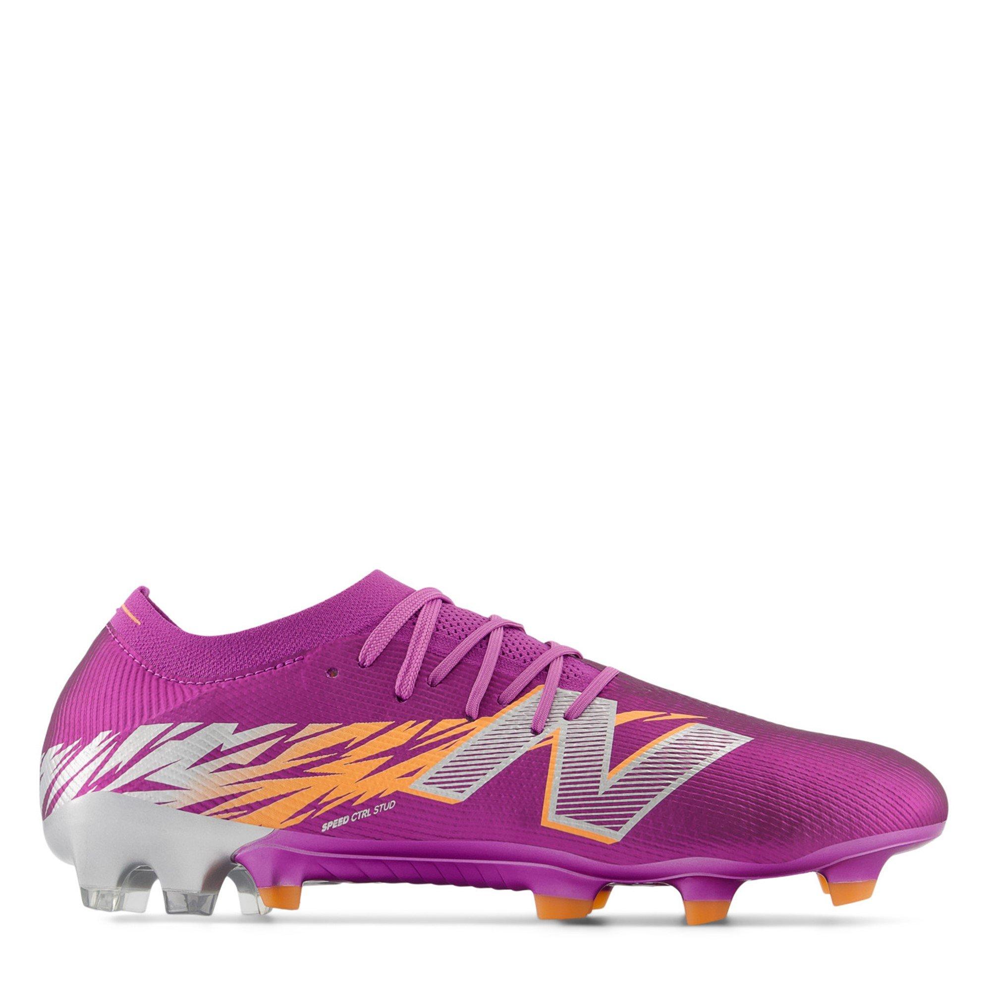 Purple/Orange - New Balance - Furon V8 Elite Adults Firm Ground Football Boots - 1