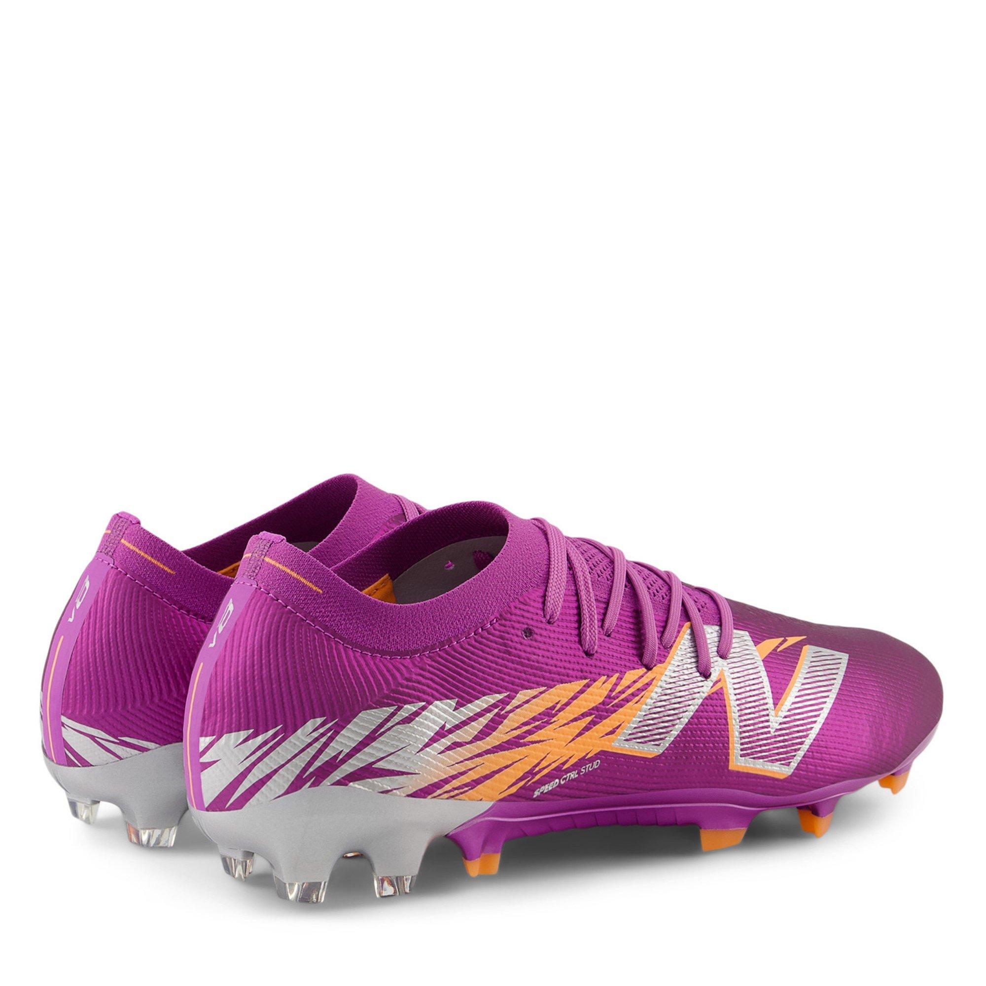 Purple/Orange - New Balance - Furon V8 Elite Adults Firm Ground Football Boots - 9