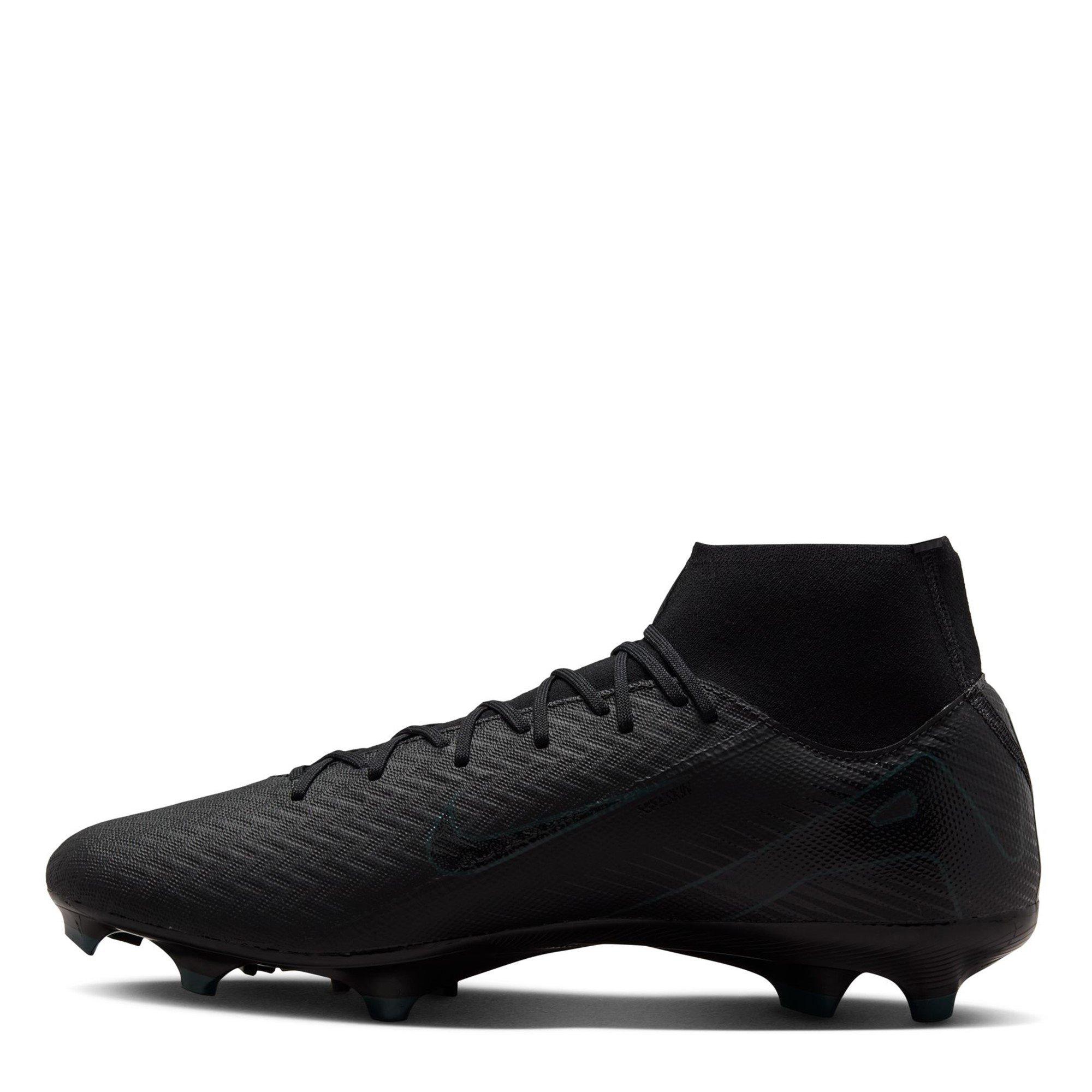 Black/Green - Nike - Zoom Mercurial Superfly 10 Academy Adults Firm Ground Football Boots - 2