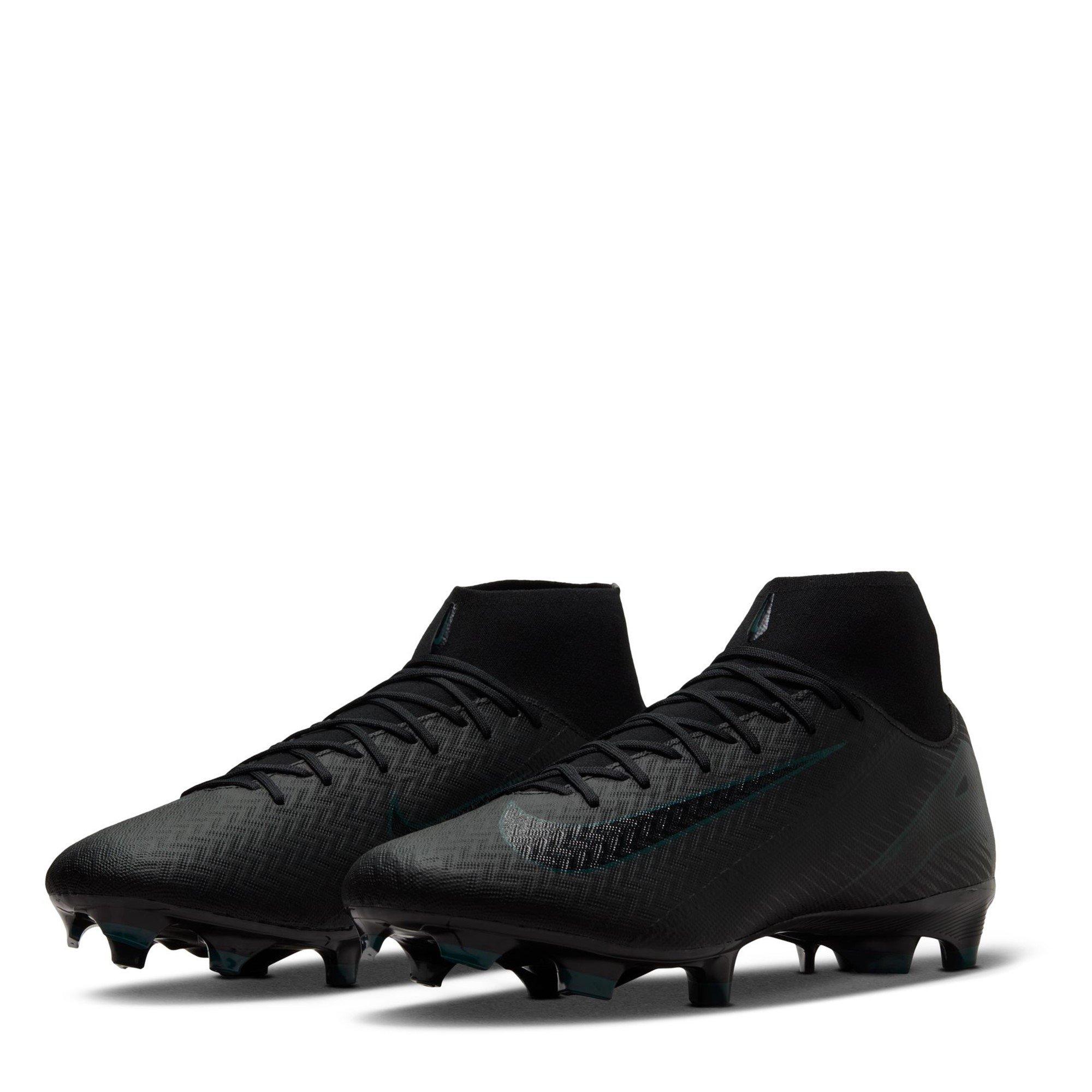 Black/Green - Nike - Zoom Mercurial Superfly 10 Academy Adults Firm Ground Football Boots - 4