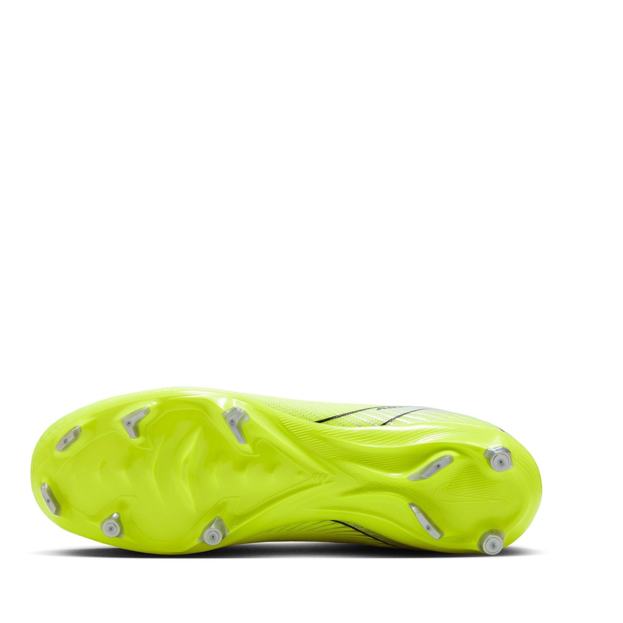 Volt/Zwart - Nike - Zoom Mercurial Superfly 10 Academy Adults Firm Ground Football Boots - 3