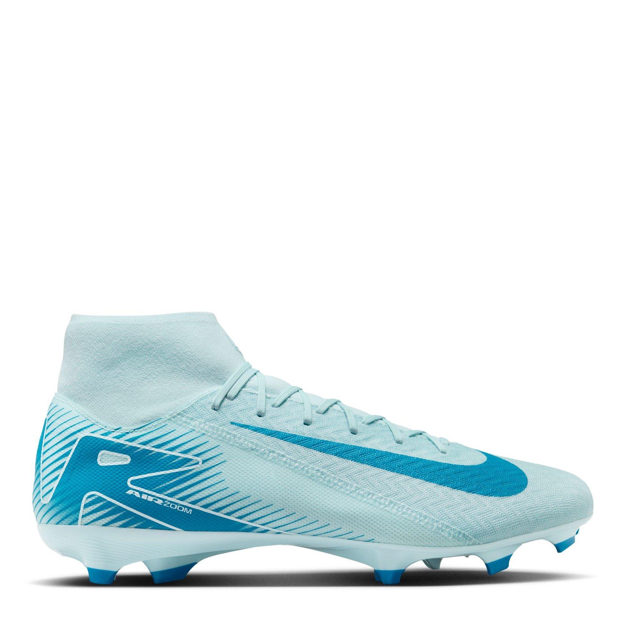 Blau/Baltikum - Nike - Zoom Mercurial Superfly 10 Academy Adults Firm Ground Football Boots - 1