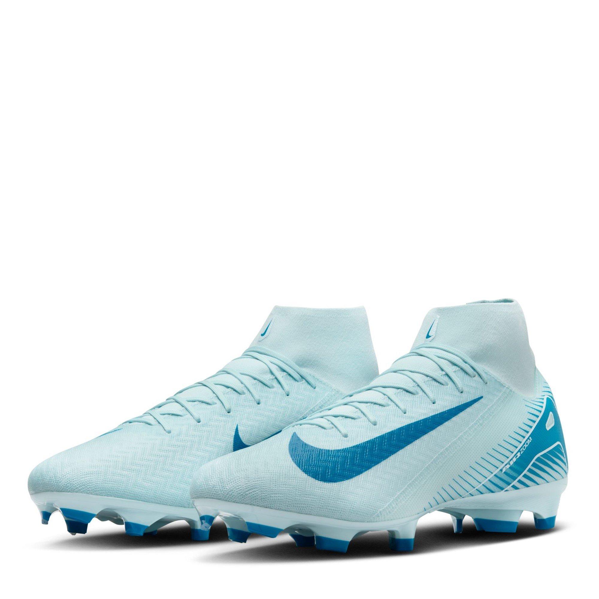Azul/Báltico - Nike - Zoom Mercurial Superfly 10 Academy Adults Firm Ground Football Boots - 4