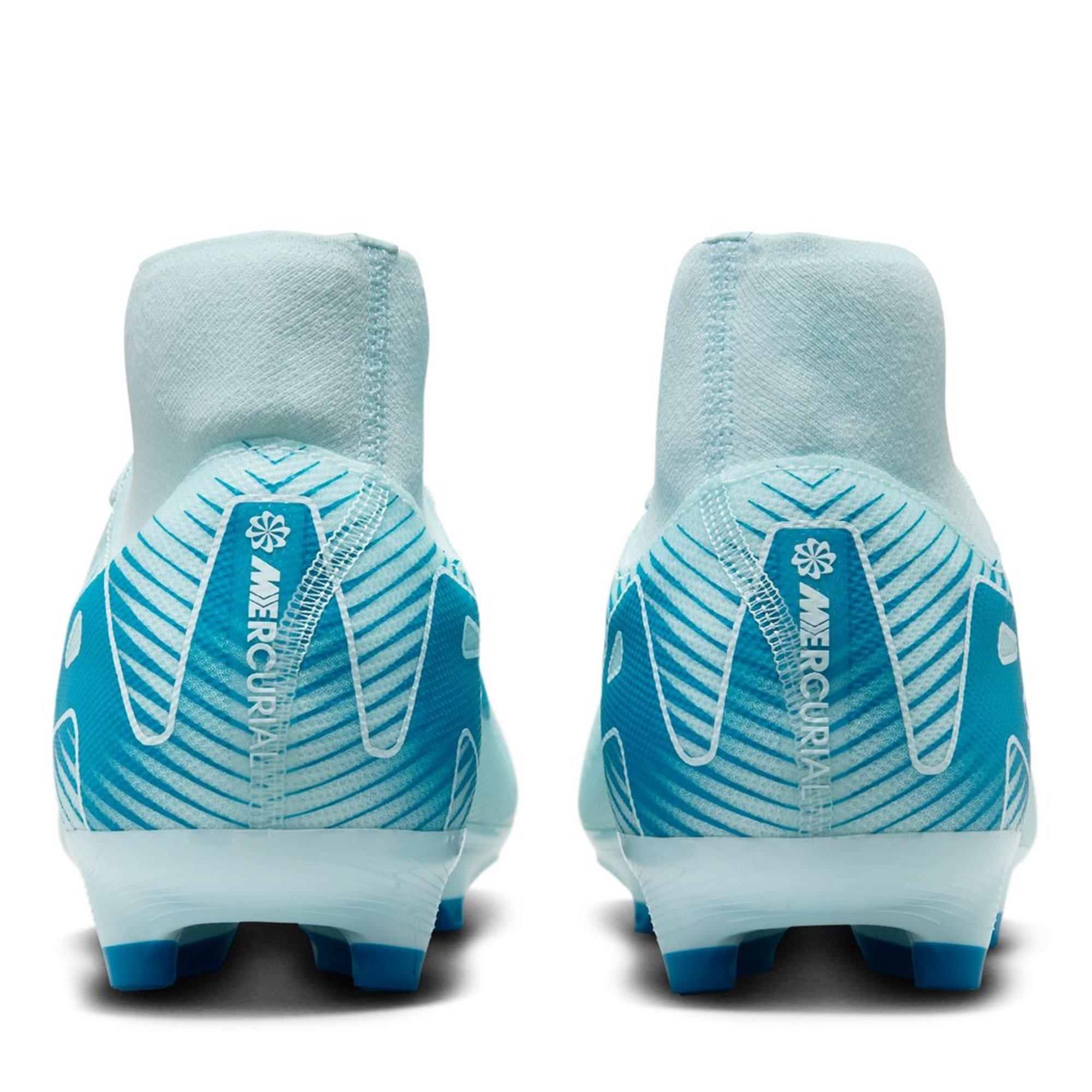 Azul/Báltico - Nike - Zoom Mercurial Superfly 10 Academy Adults Firm Ground Football Boots - 5
